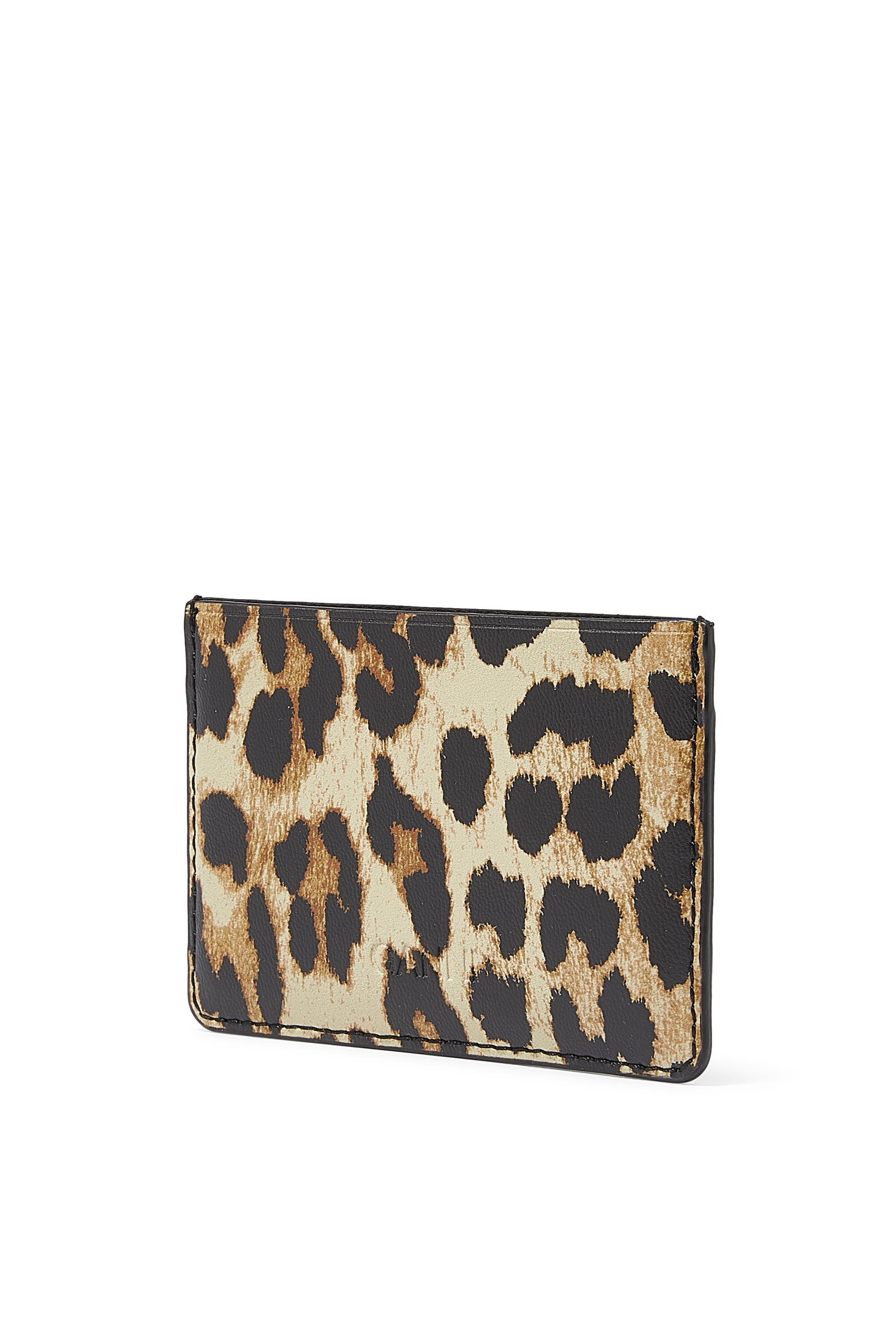 Leopard Printed Bou Card Holder