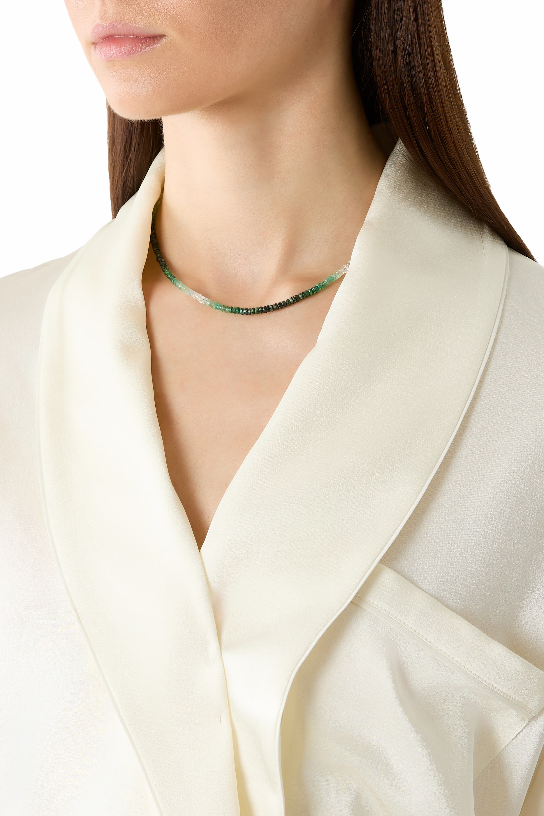 Aisha Gemstone Necklace 
