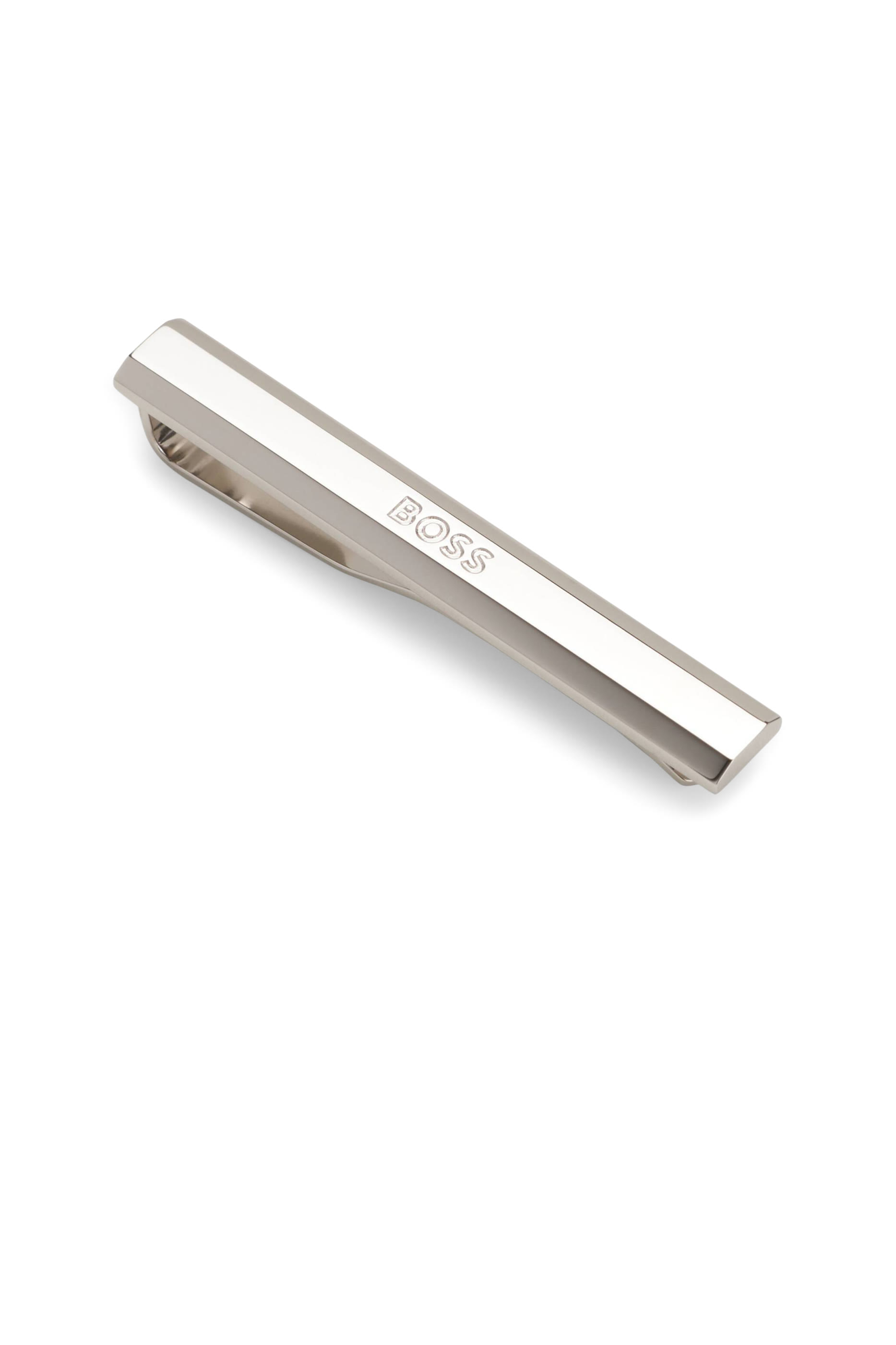Engraved Logo Brass Tie Bar