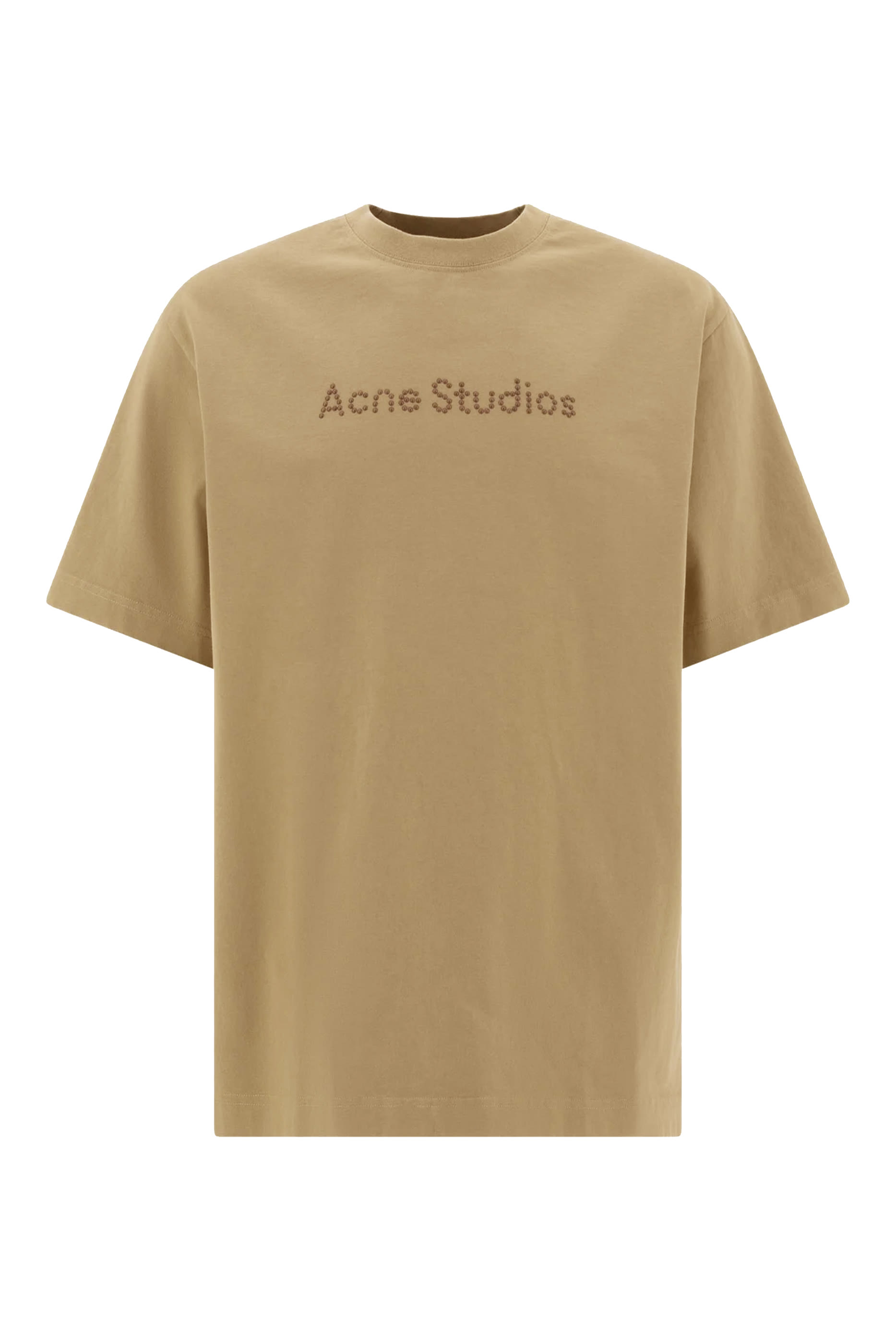 Logo Diamant&eacute;s-Studded T-Shirt