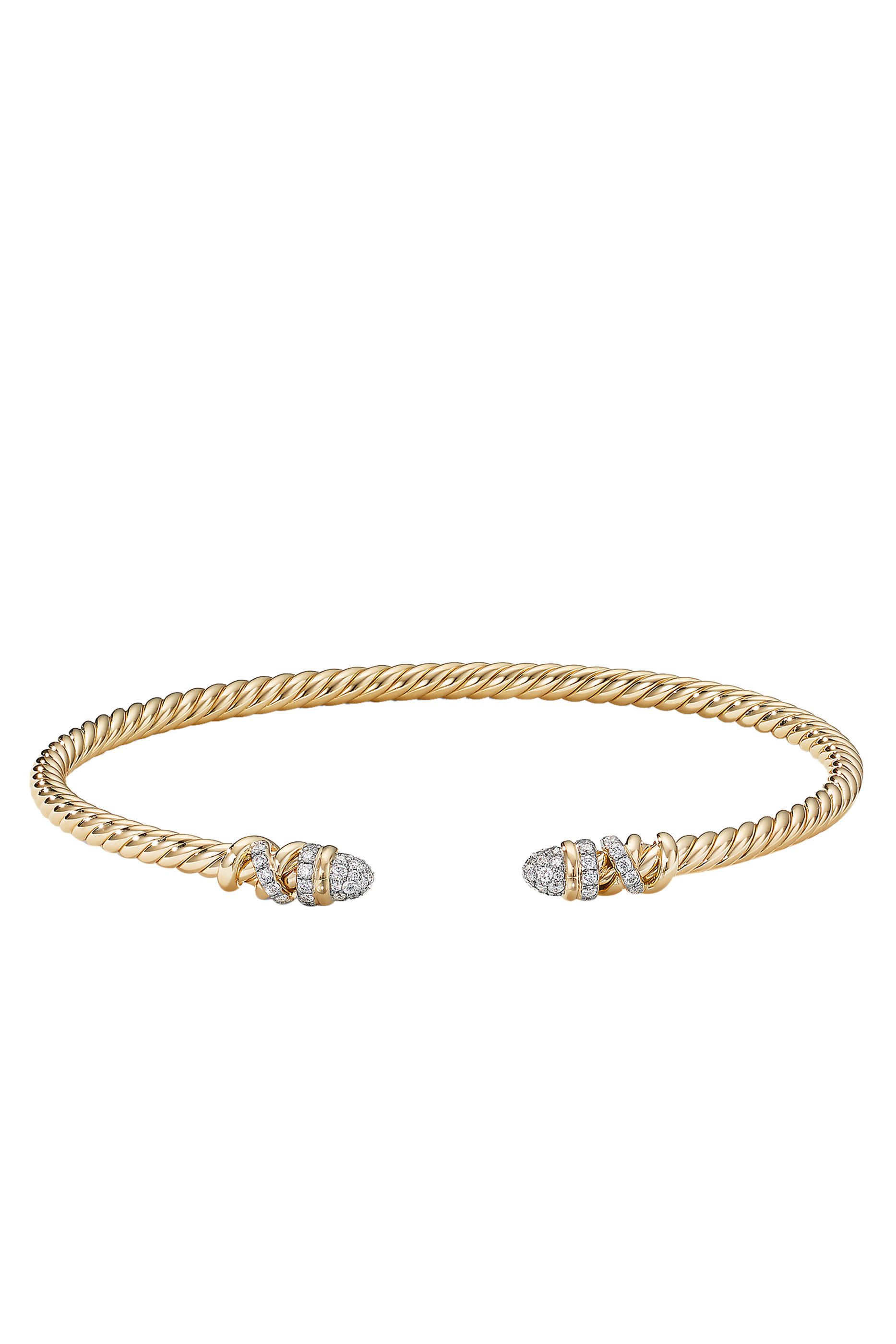 Petite Helena Bracelet, 18k Yellow Gold & Diamonds
