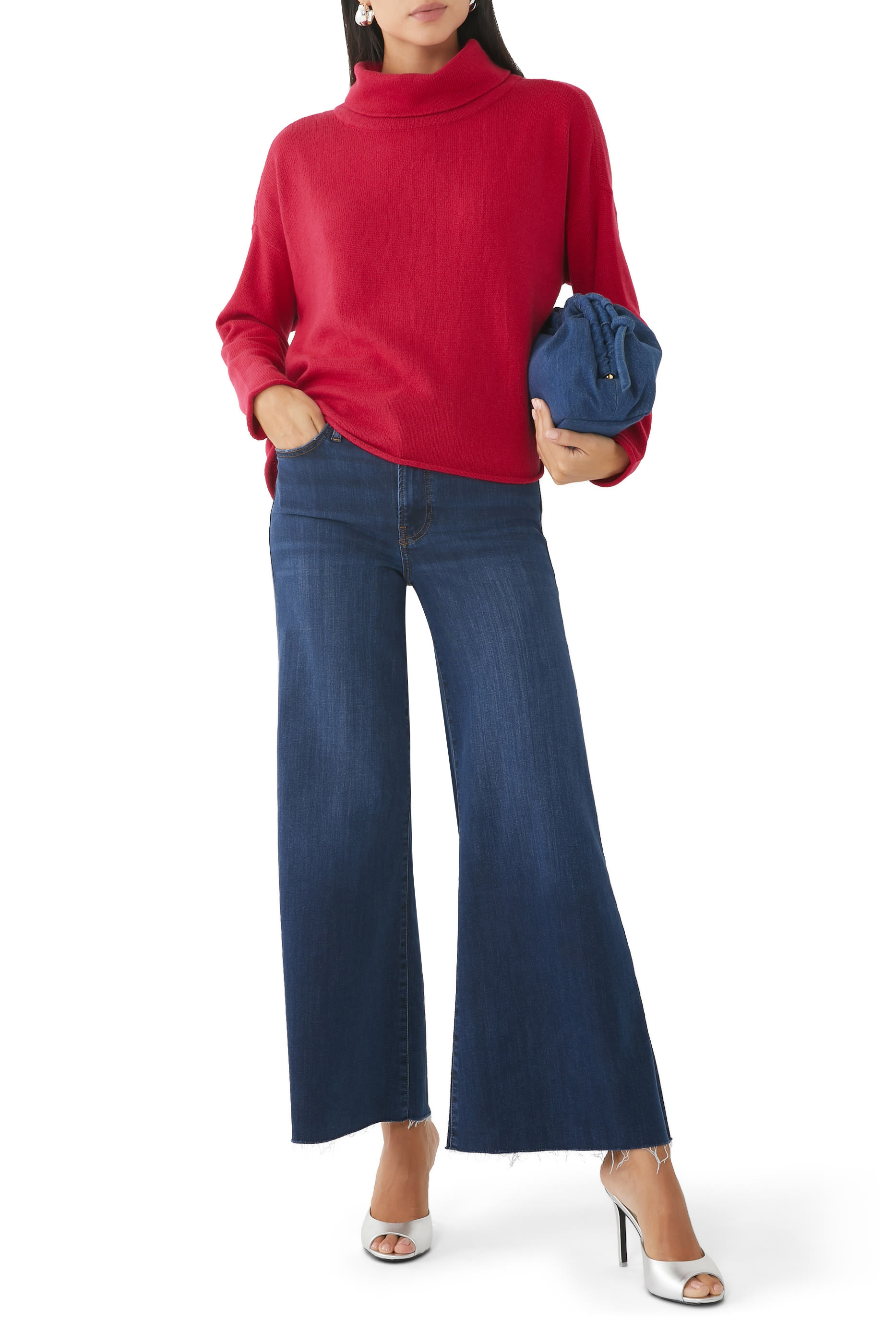 Turtle Neck Boxy Top