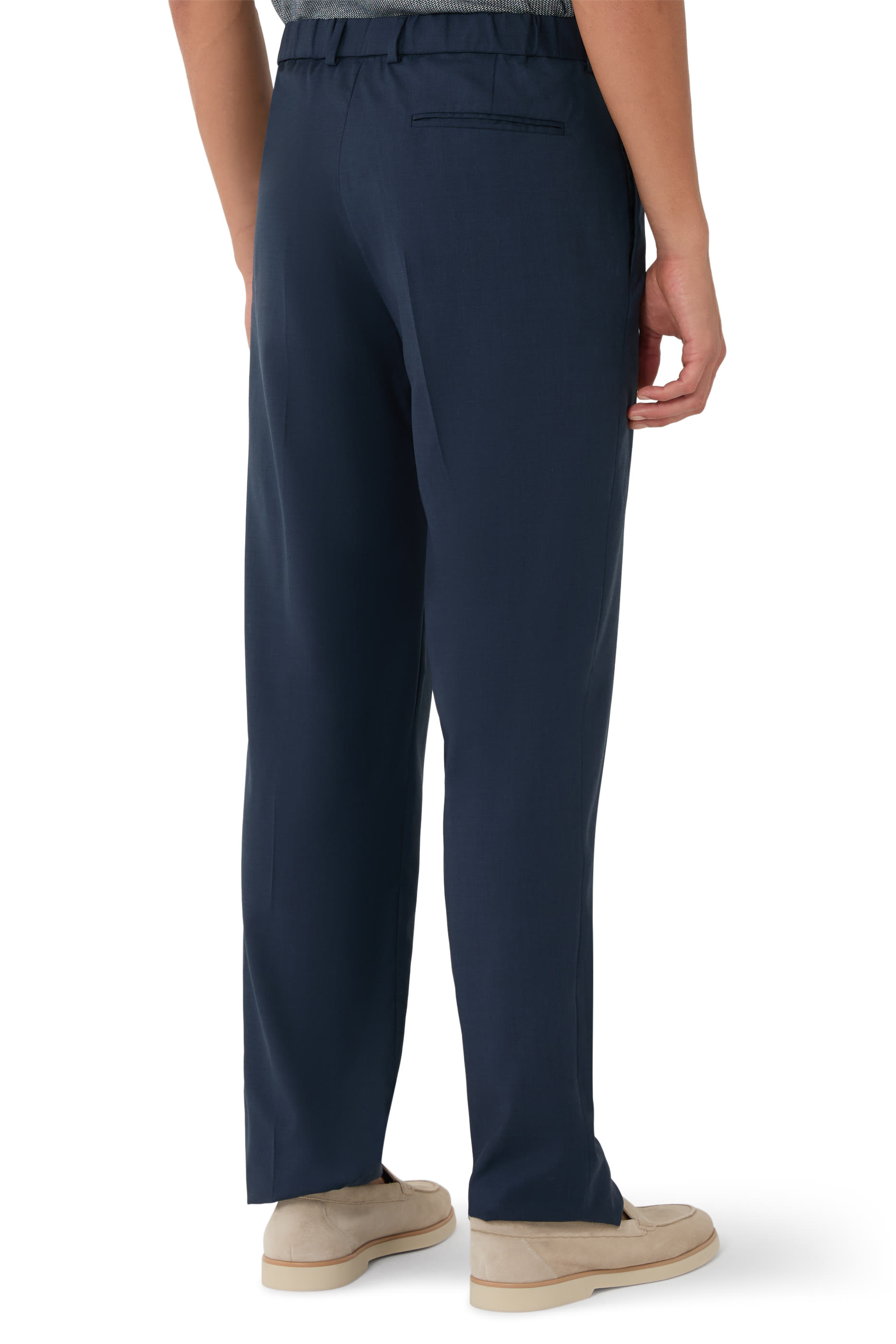  Icon Tropical Light Wool Canvas Trousers