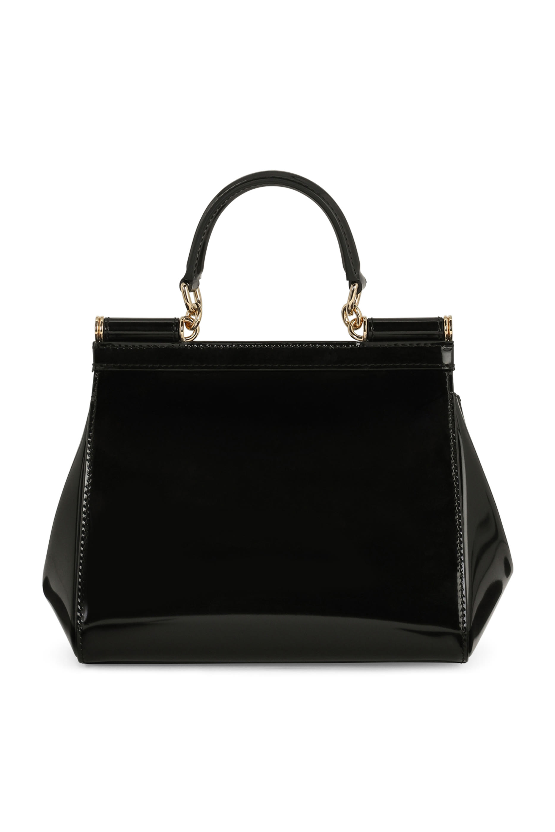 Medium Polished Calfskin Sicily Handbag