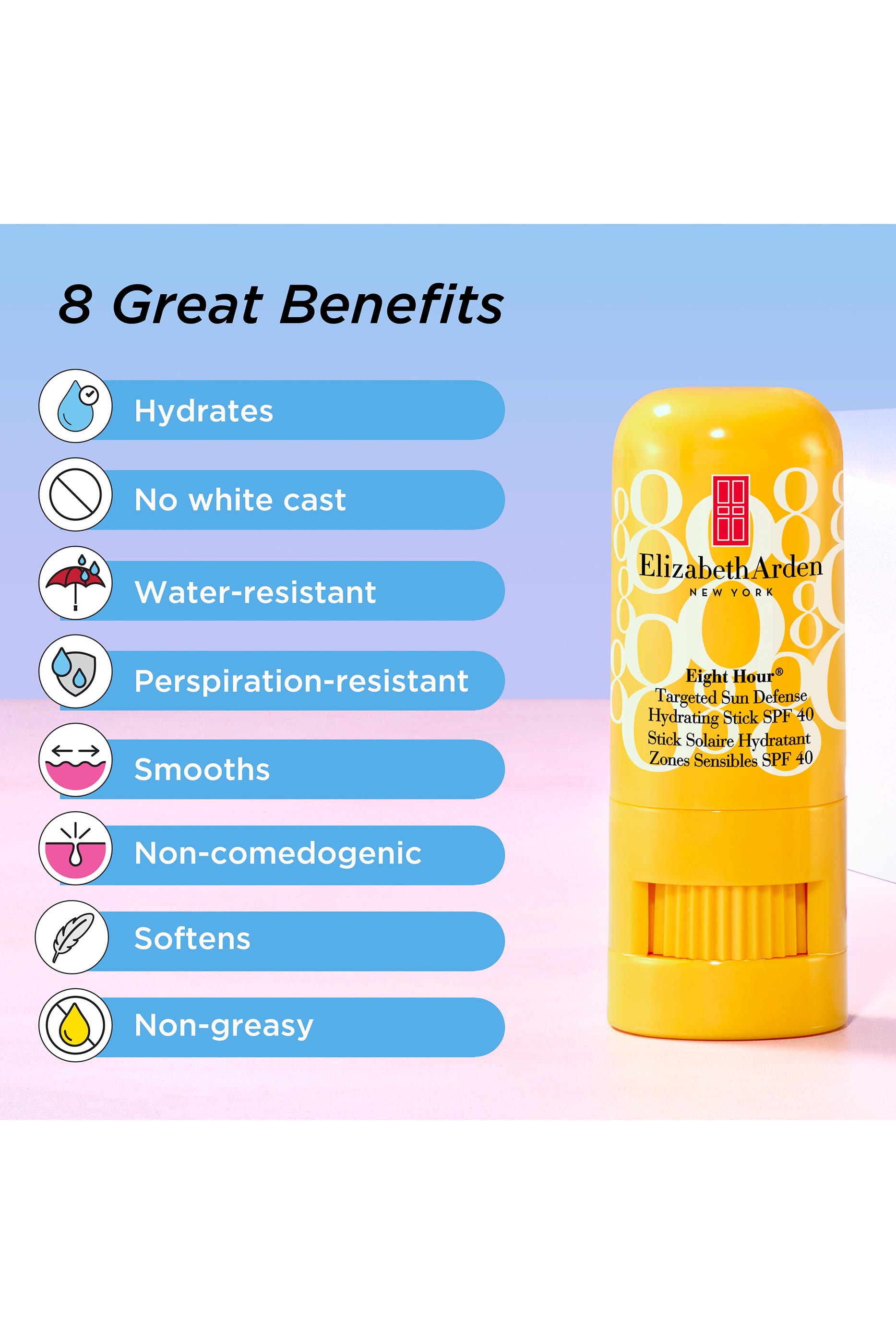 Eight Hour&reg; Targeted Sun Defense Hydrating Stick SPF 40 
