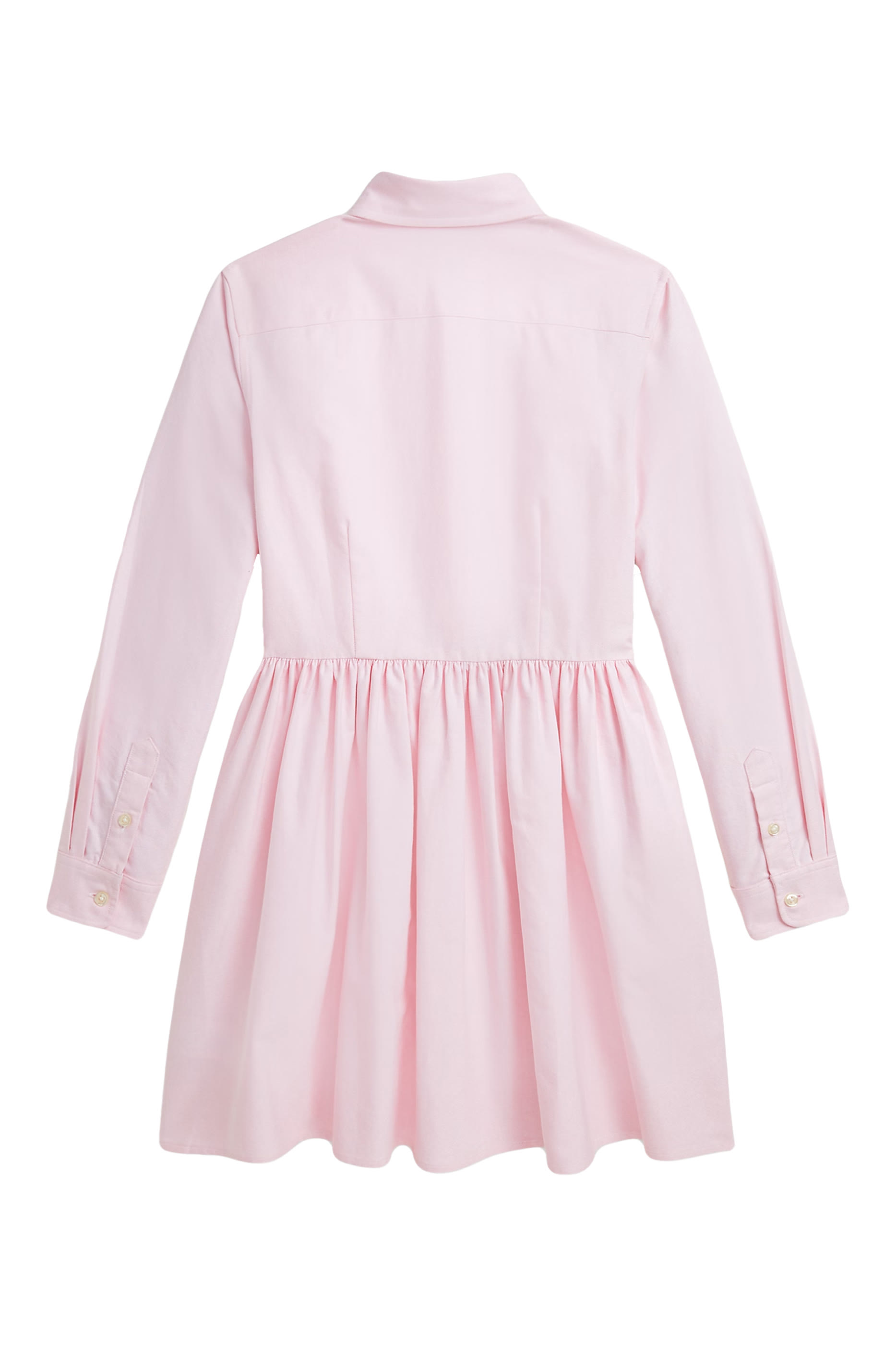 Kids Pony Cotton Oxford Shirtdress