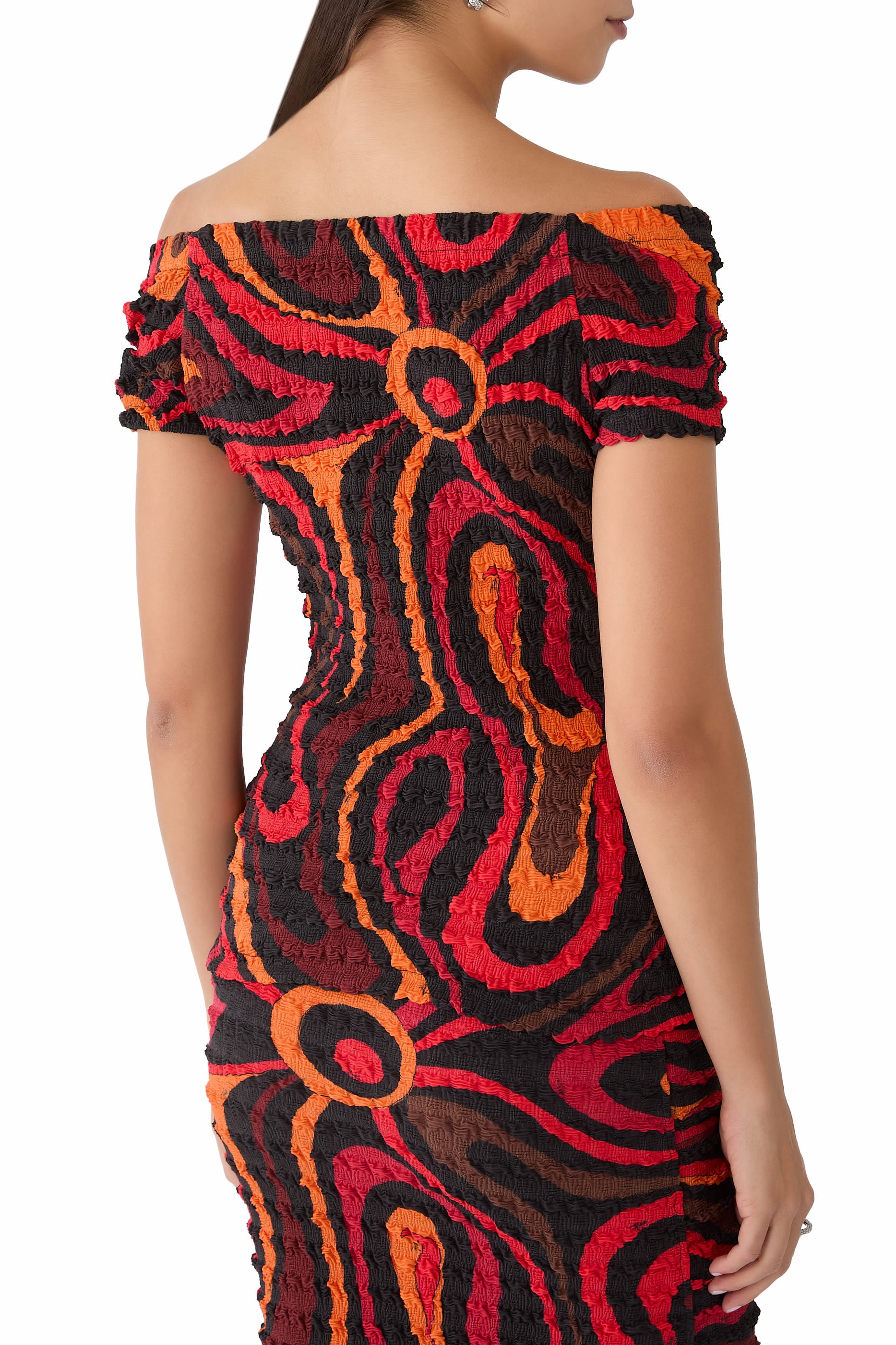 Marmo Print Shibori Top 