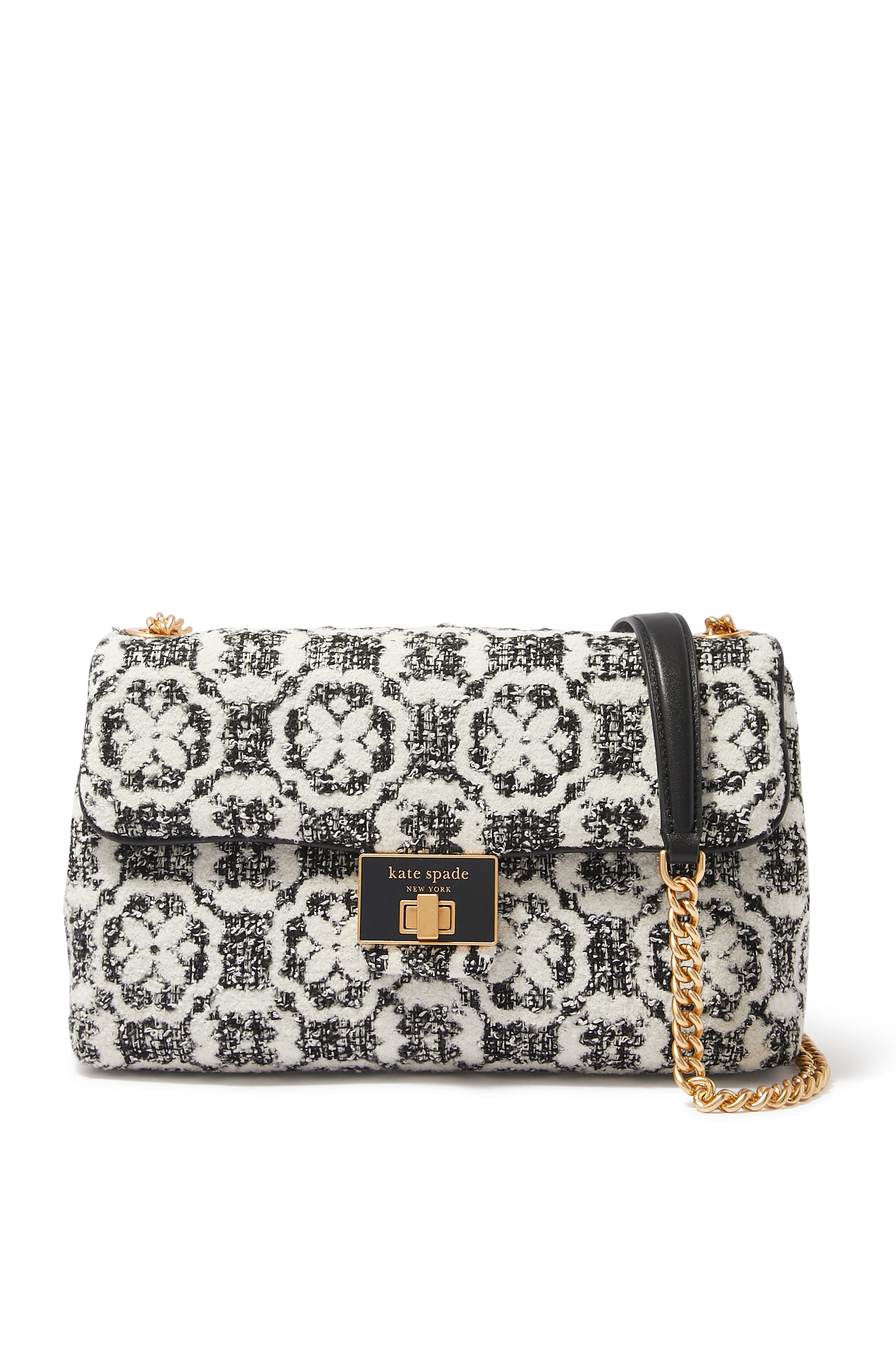 Evelyn Spade Flower Medium Crossbody Bag