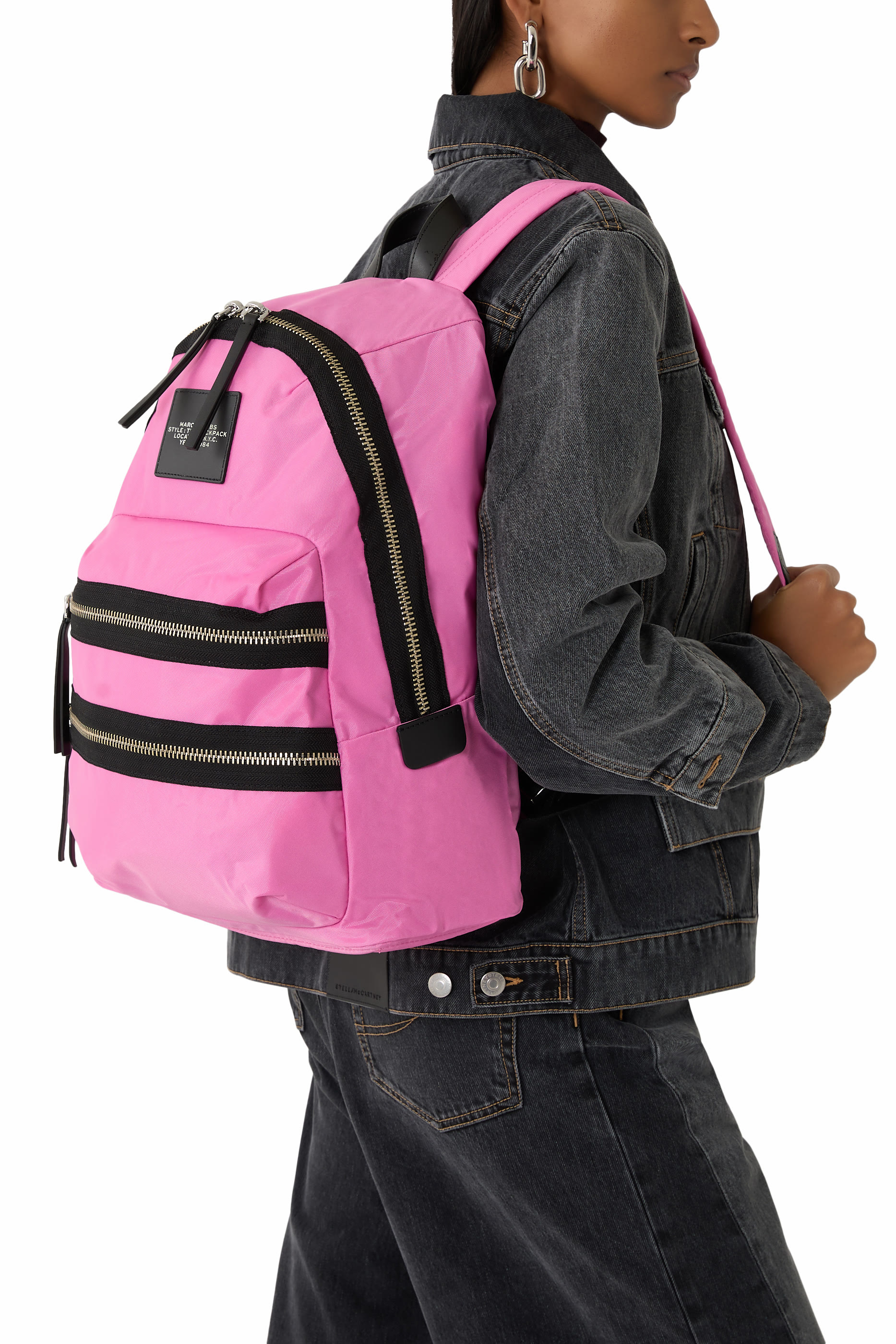 The Biker Nylon Large Backpack