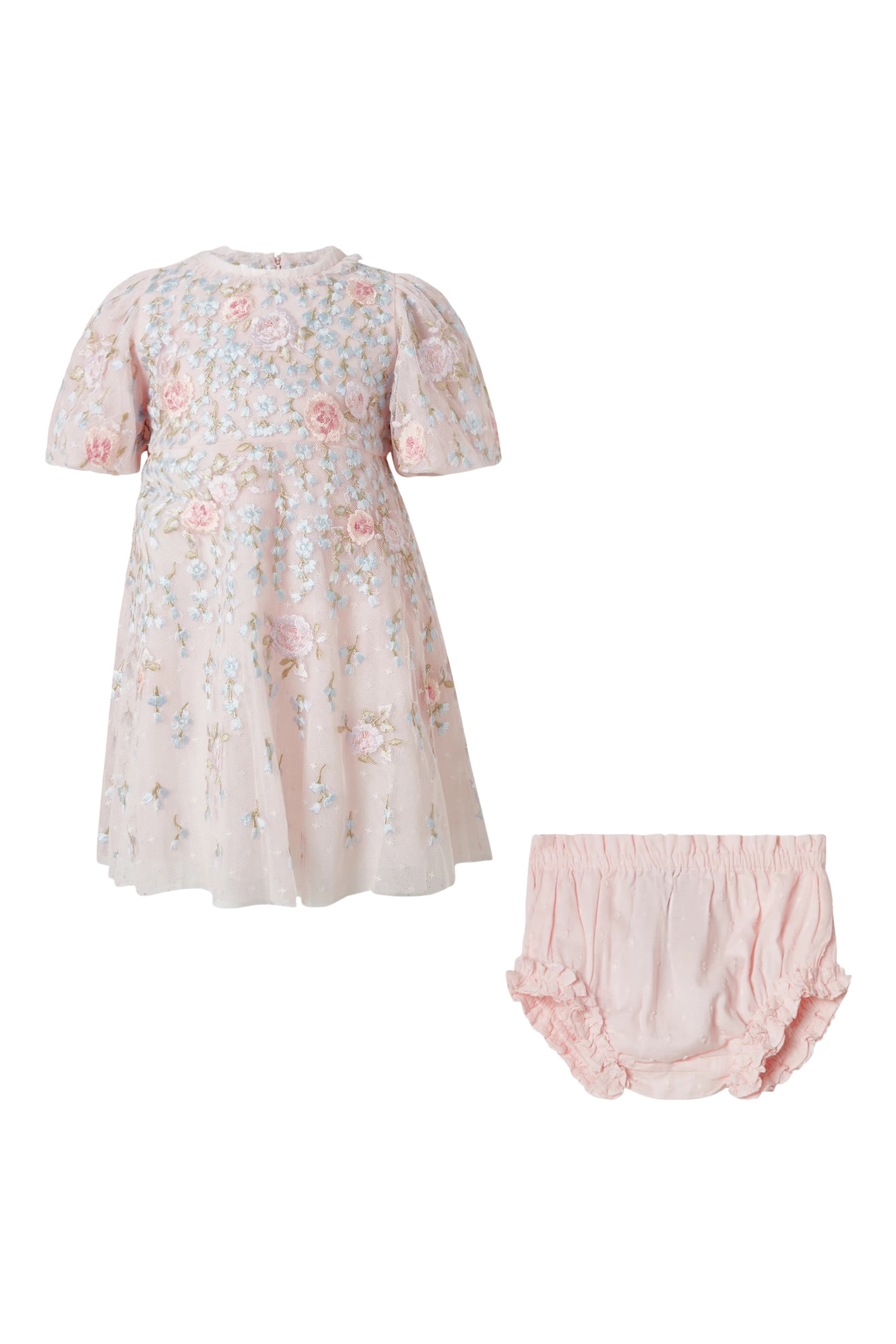 Kids Cressida Embroidery Dress