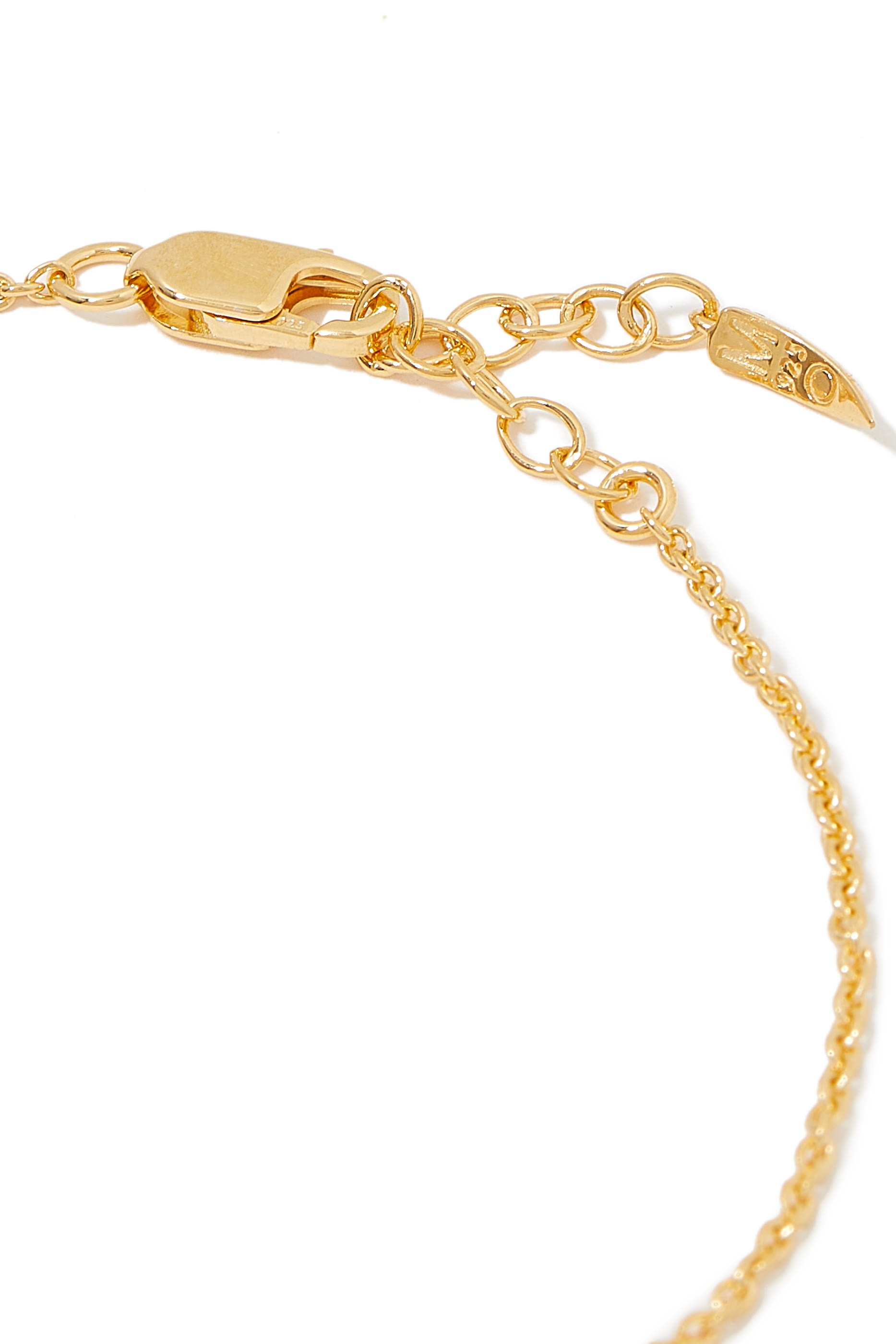 Love Days Bracelet, Gold-Finished Sterling Silver