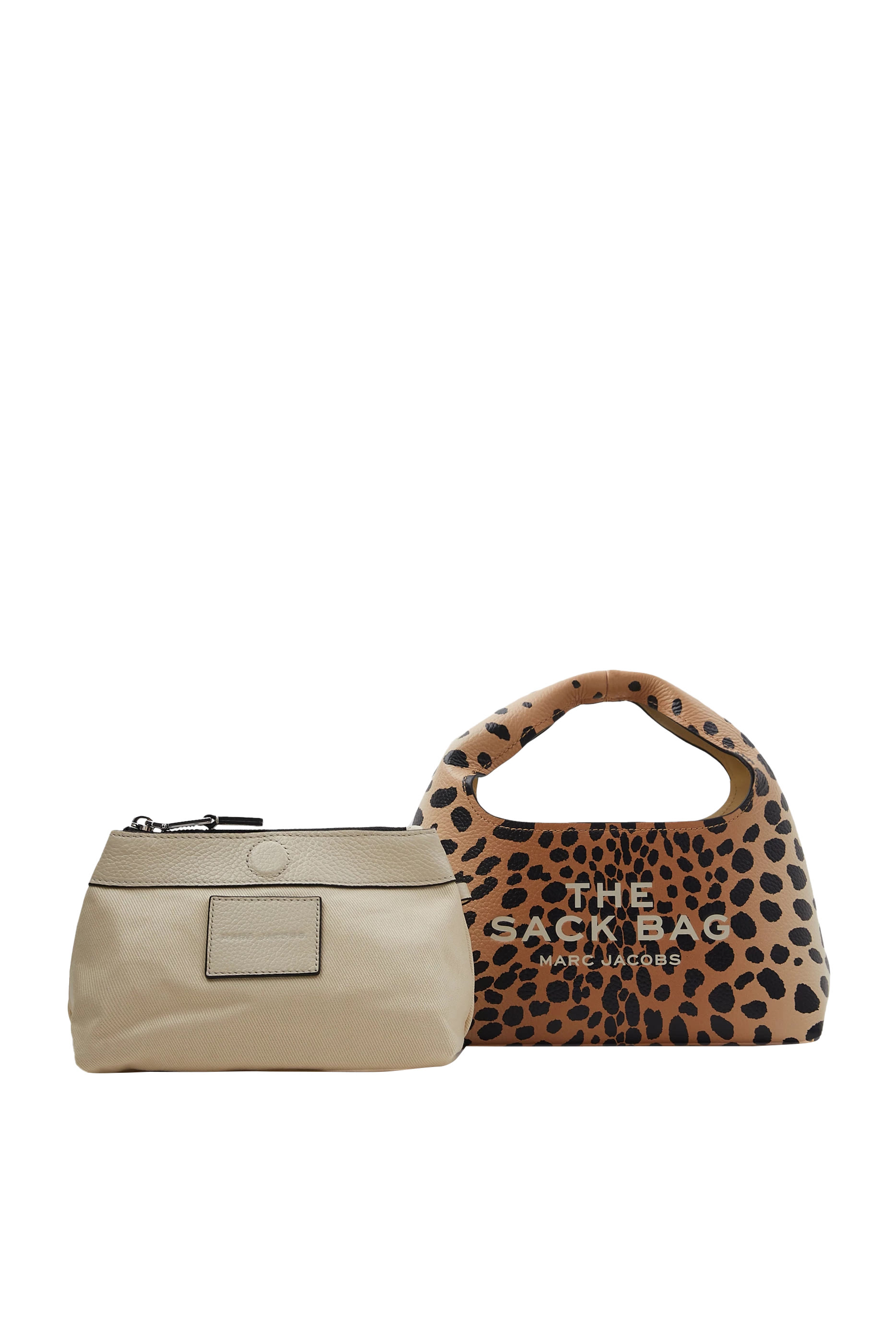 The Cheetah Leather Mini Sack Bag
