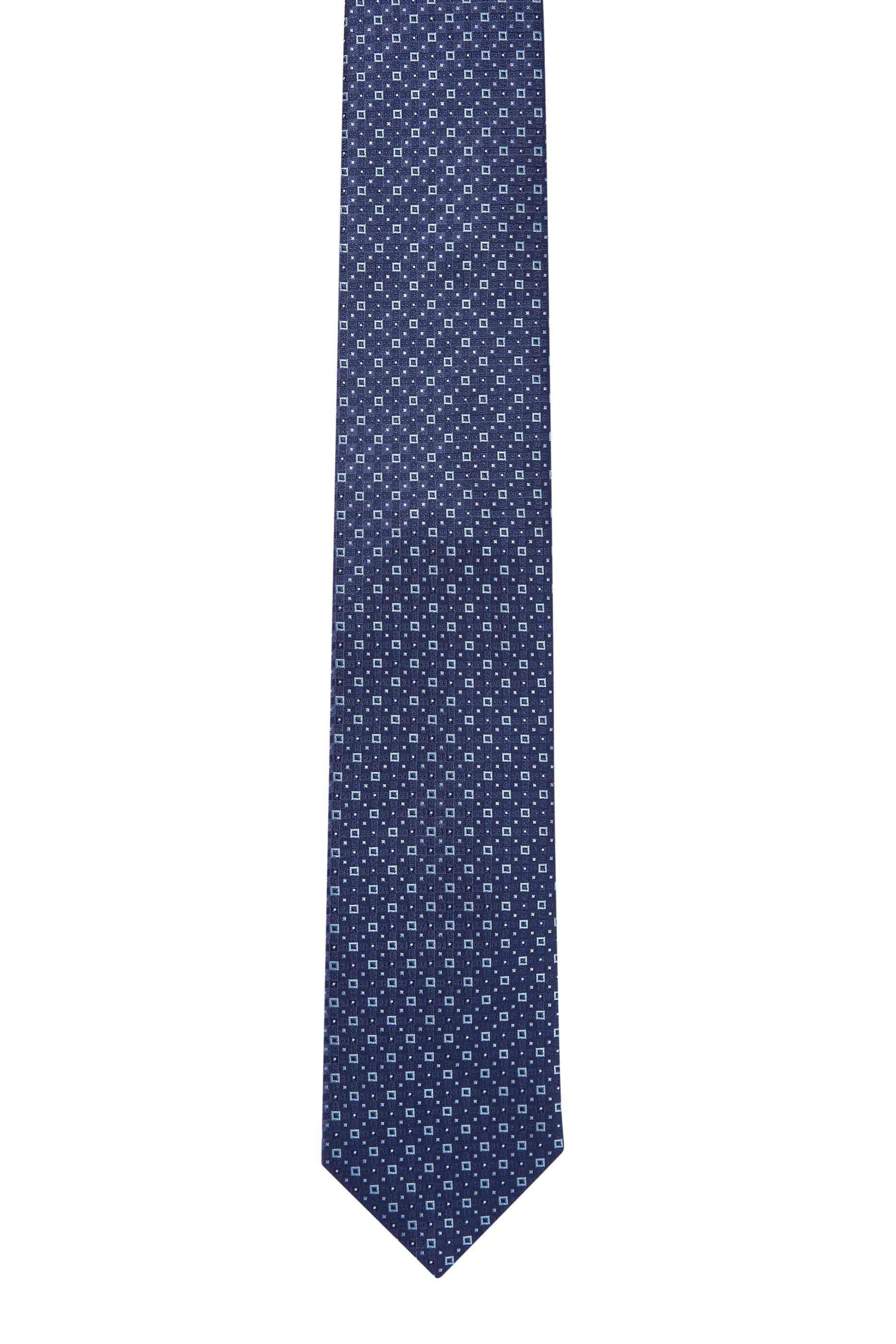 Geometric Silk Tie