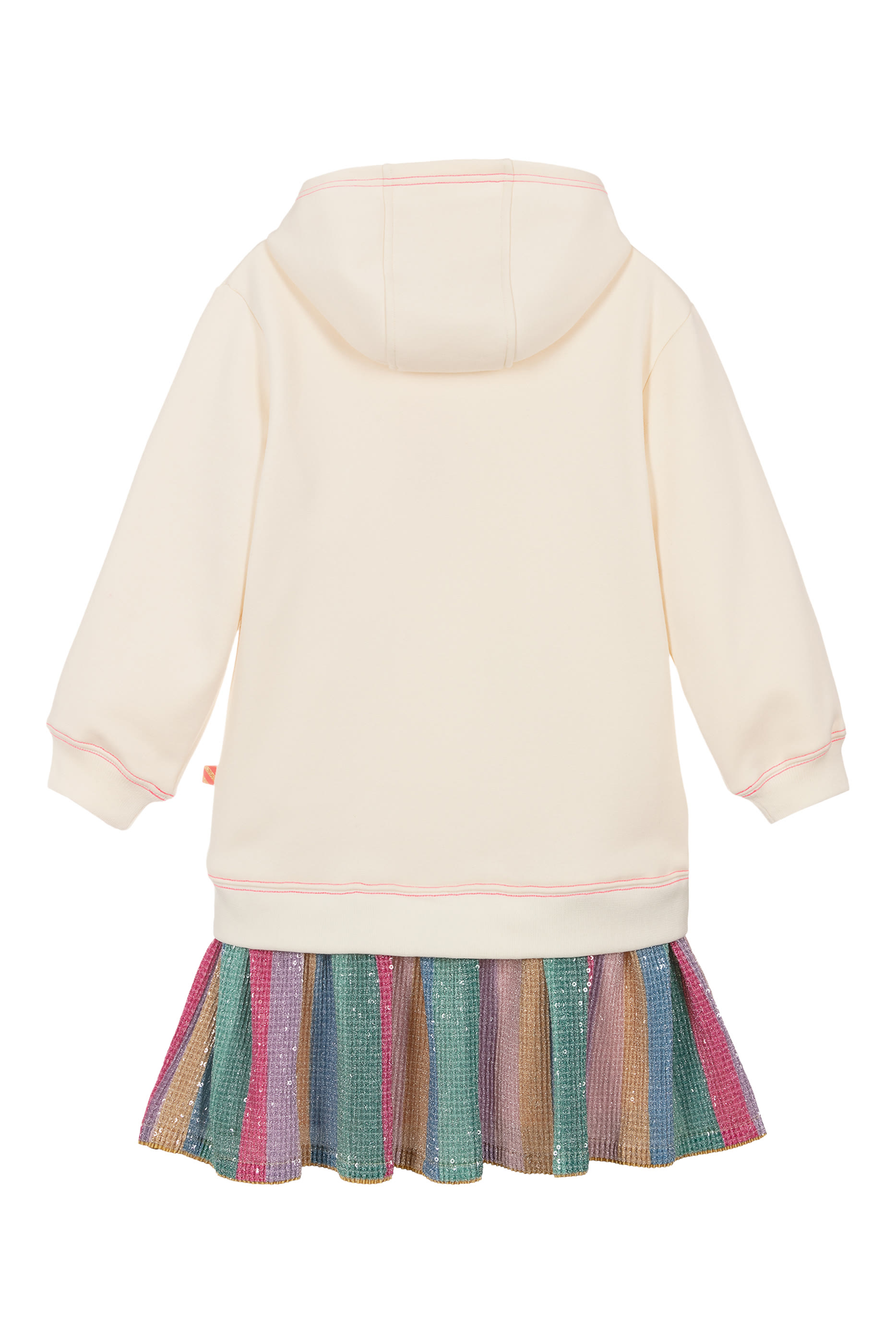 Kids Novelty Bi-Material Dress