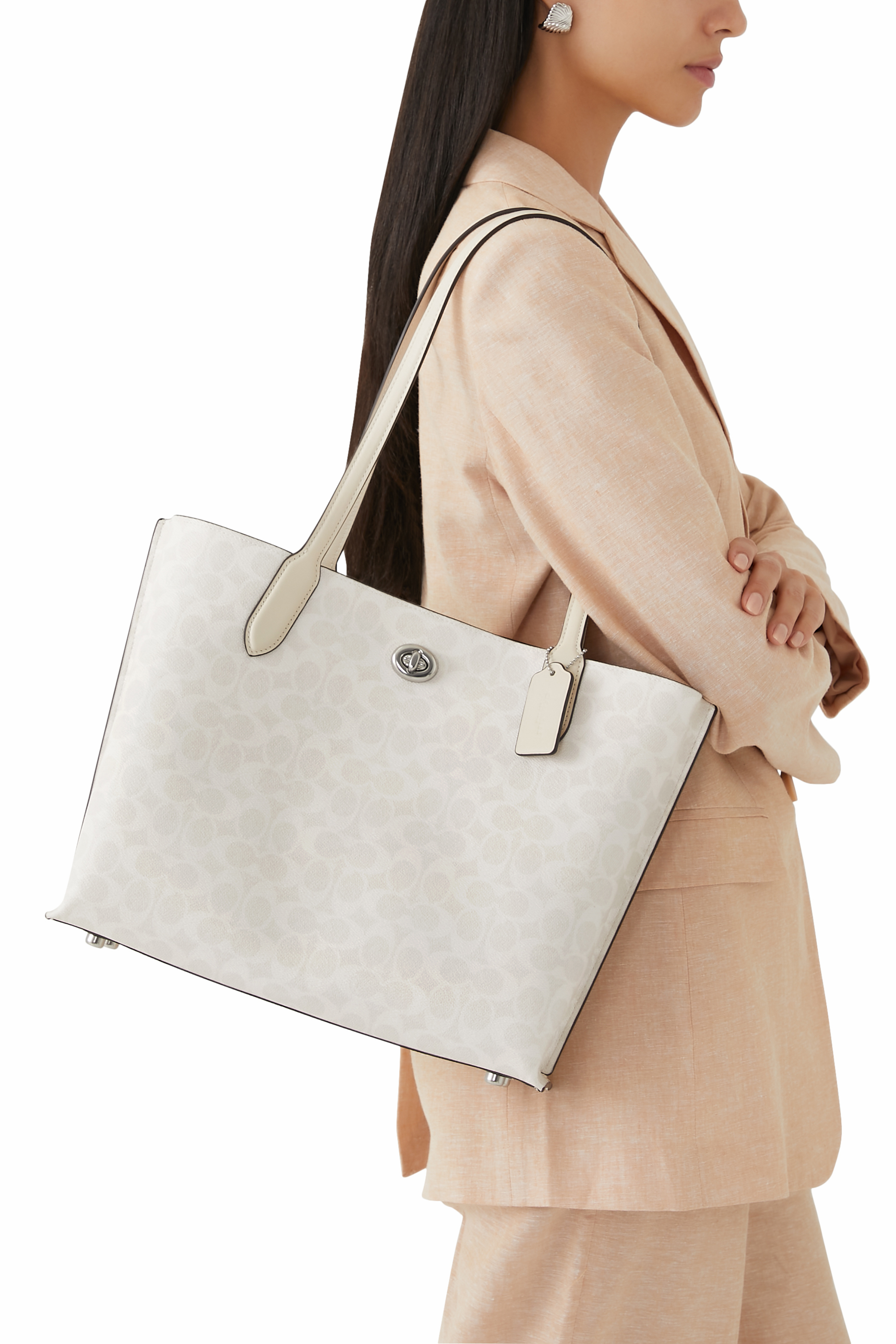 Signature Canvas Willow Tote Bag
