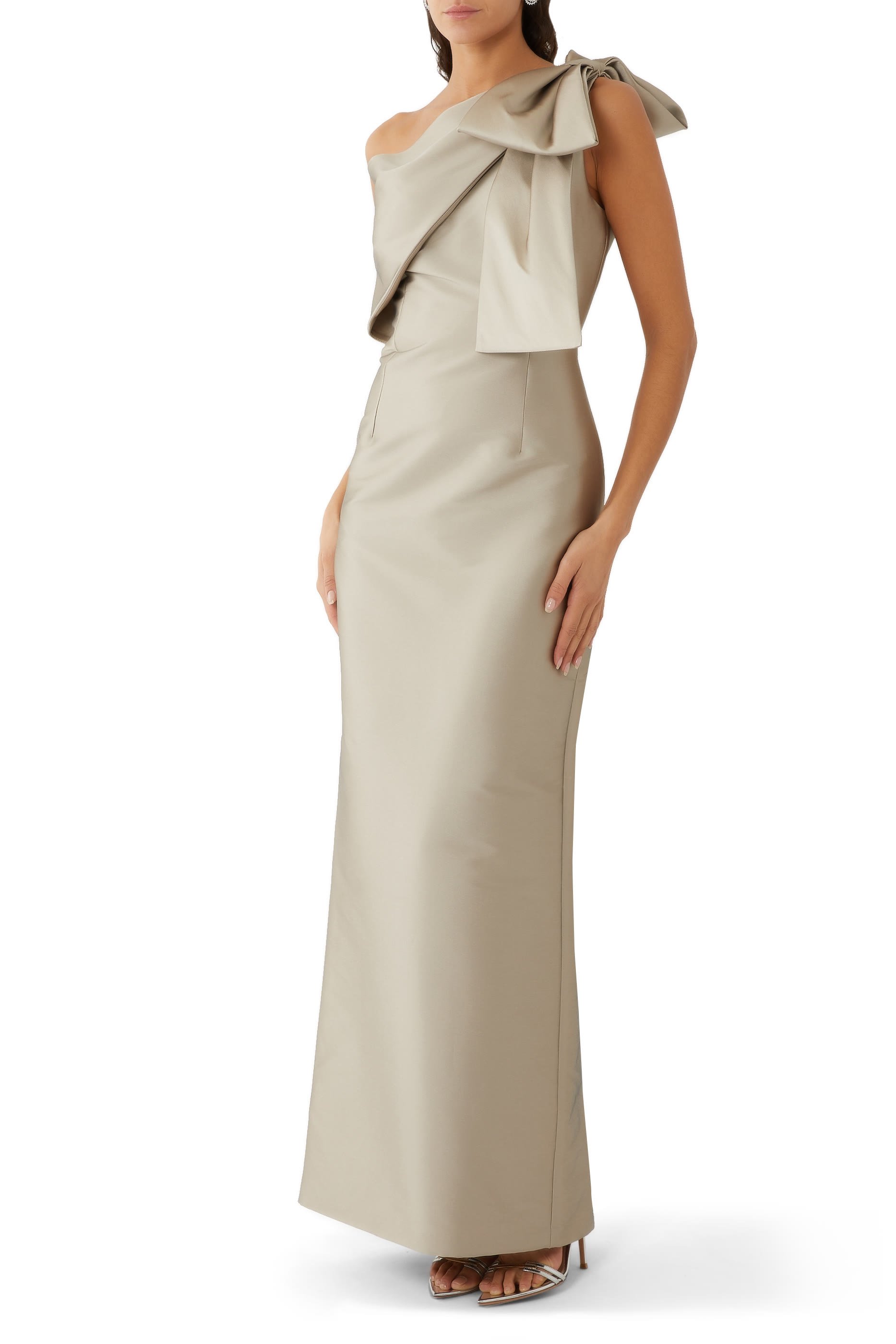 Bonnie One-Shoulder Gown