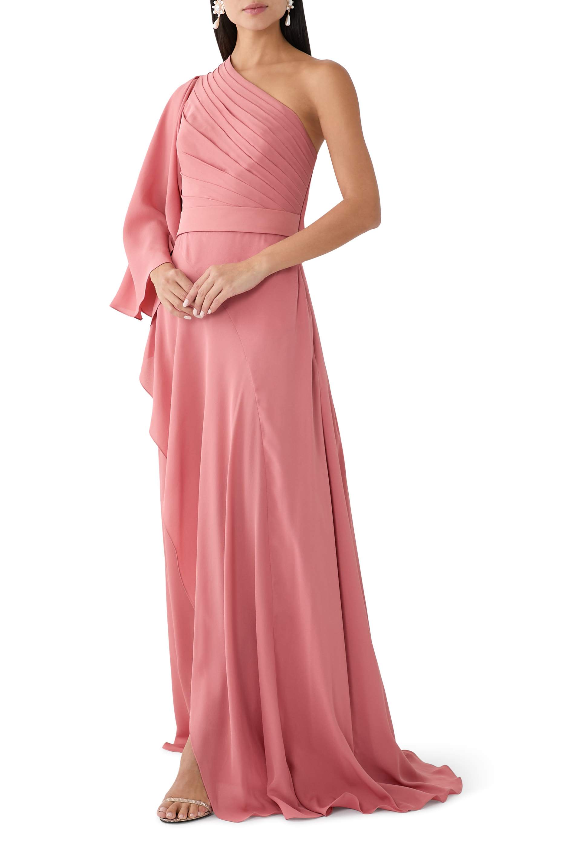 One-Shoulder Gown