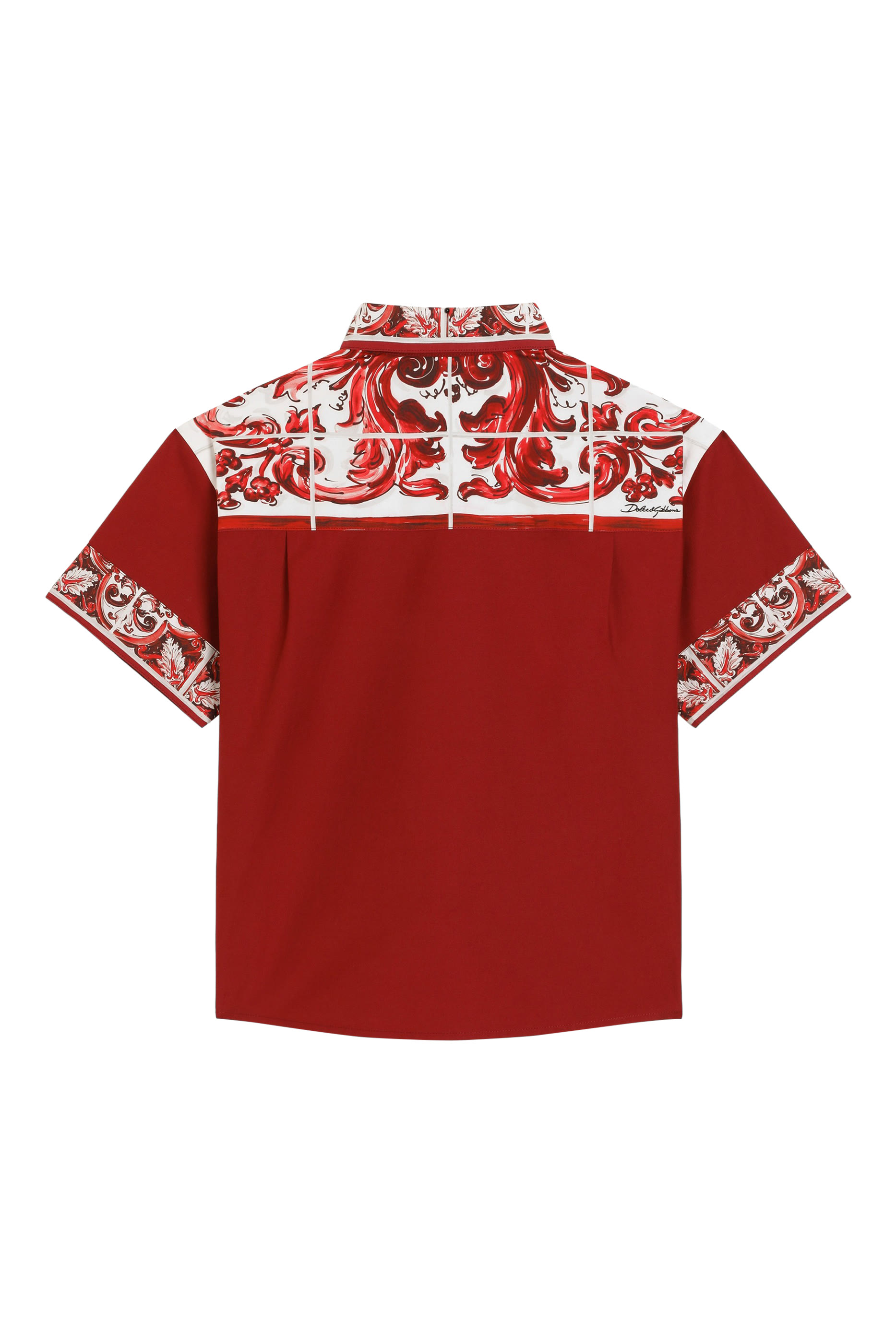 Kids Majolica-Print Shirt