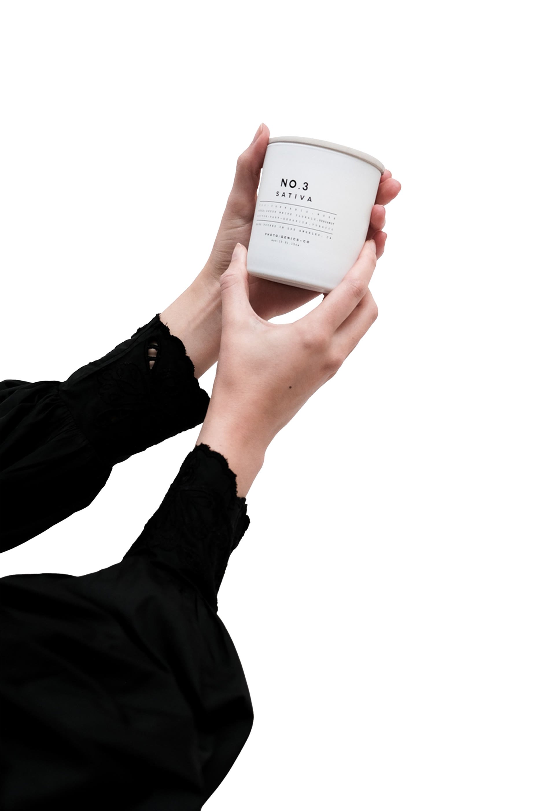 No. 3 Sativa Glass Candle