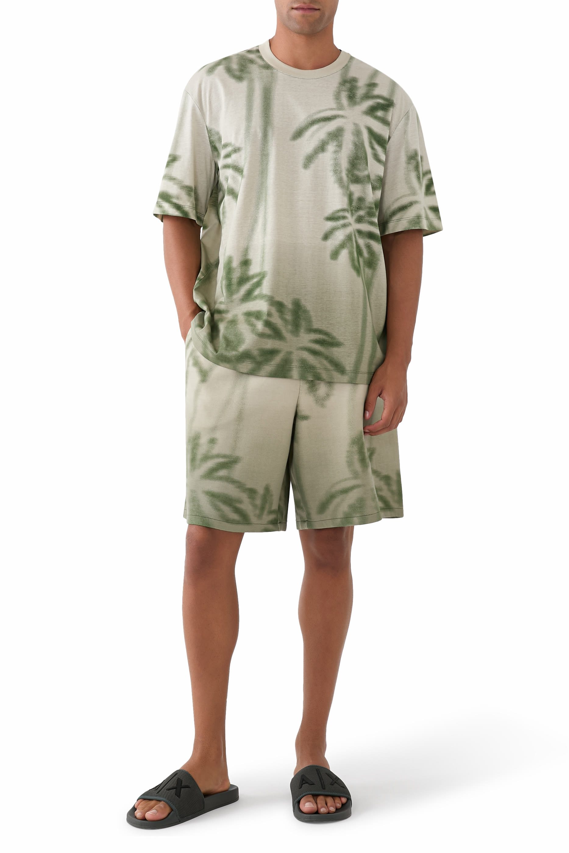 Palm Tree Print T-Shirt