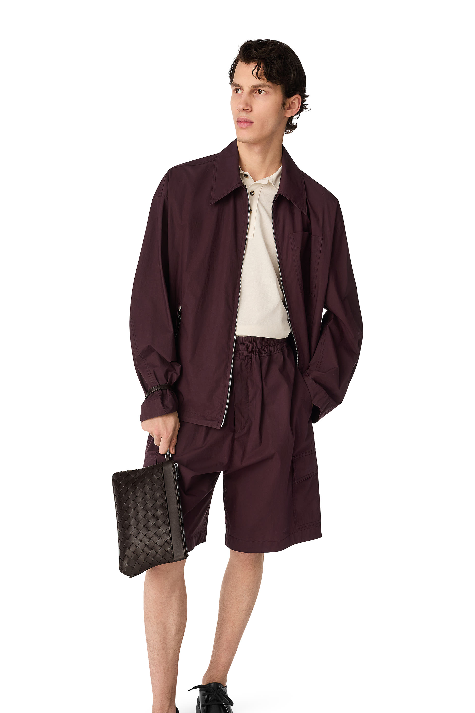 Intrecciato Prism Pouch