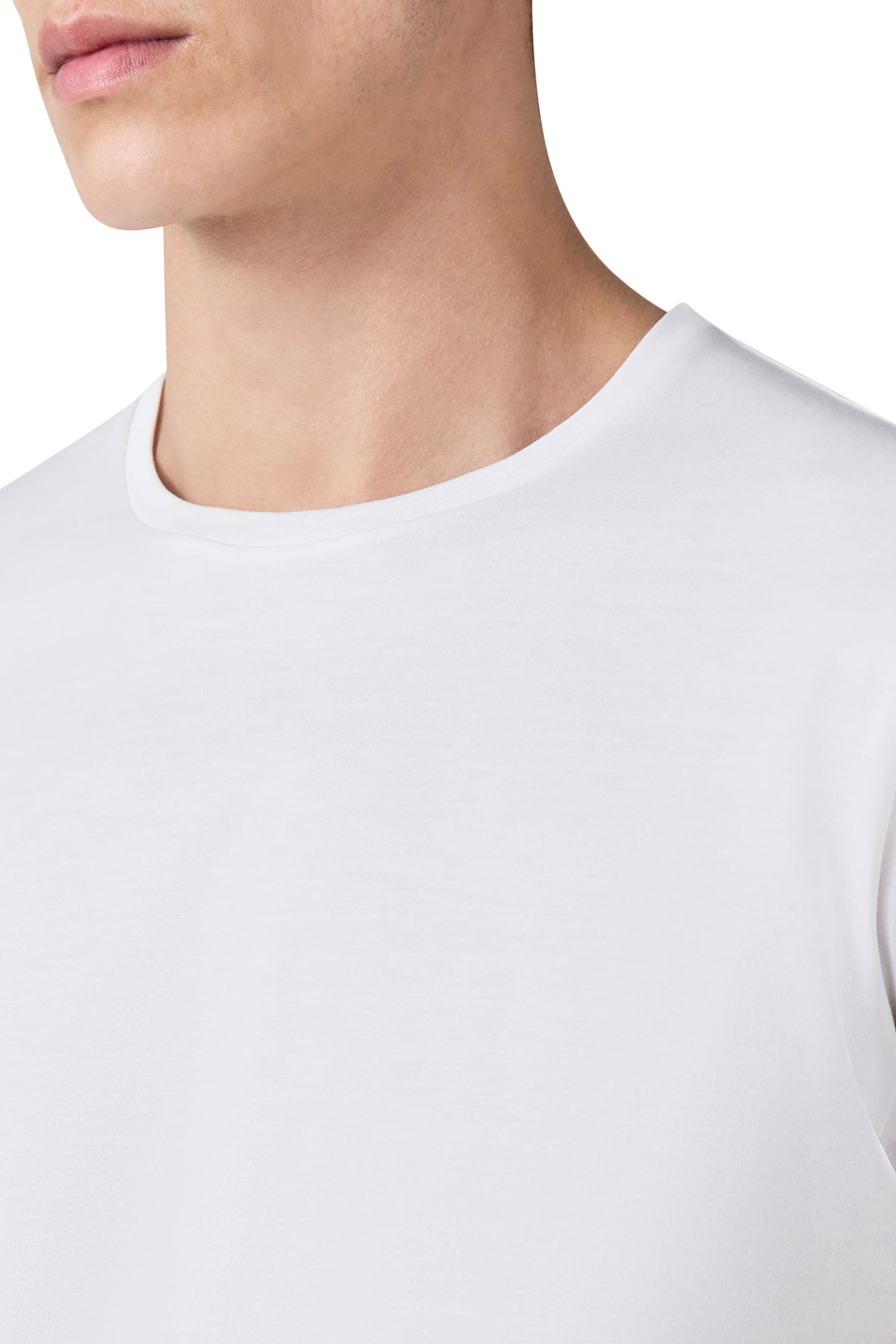 Silk-Cotton T-Shirt 