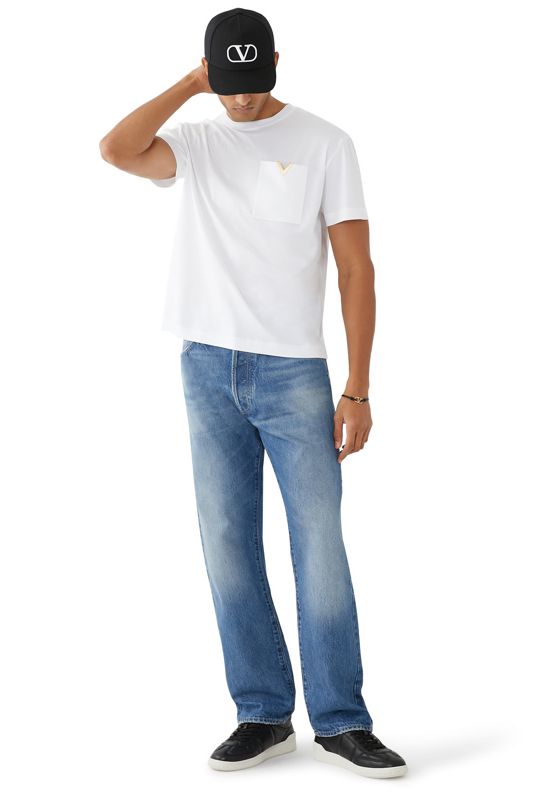 Upvillage Low Top Nappa Leather Sneakers