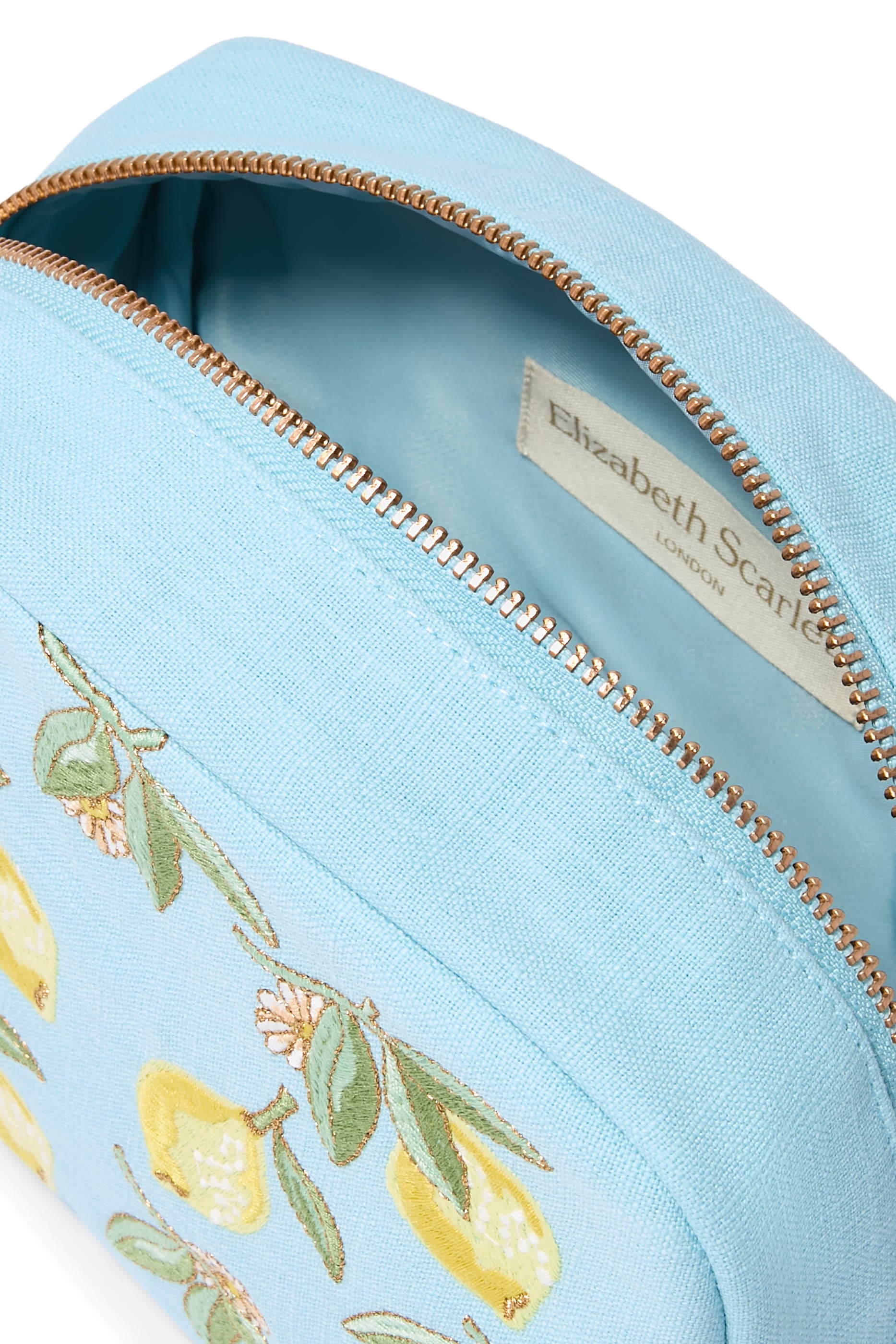 Lemon Blossom Makeup Bag