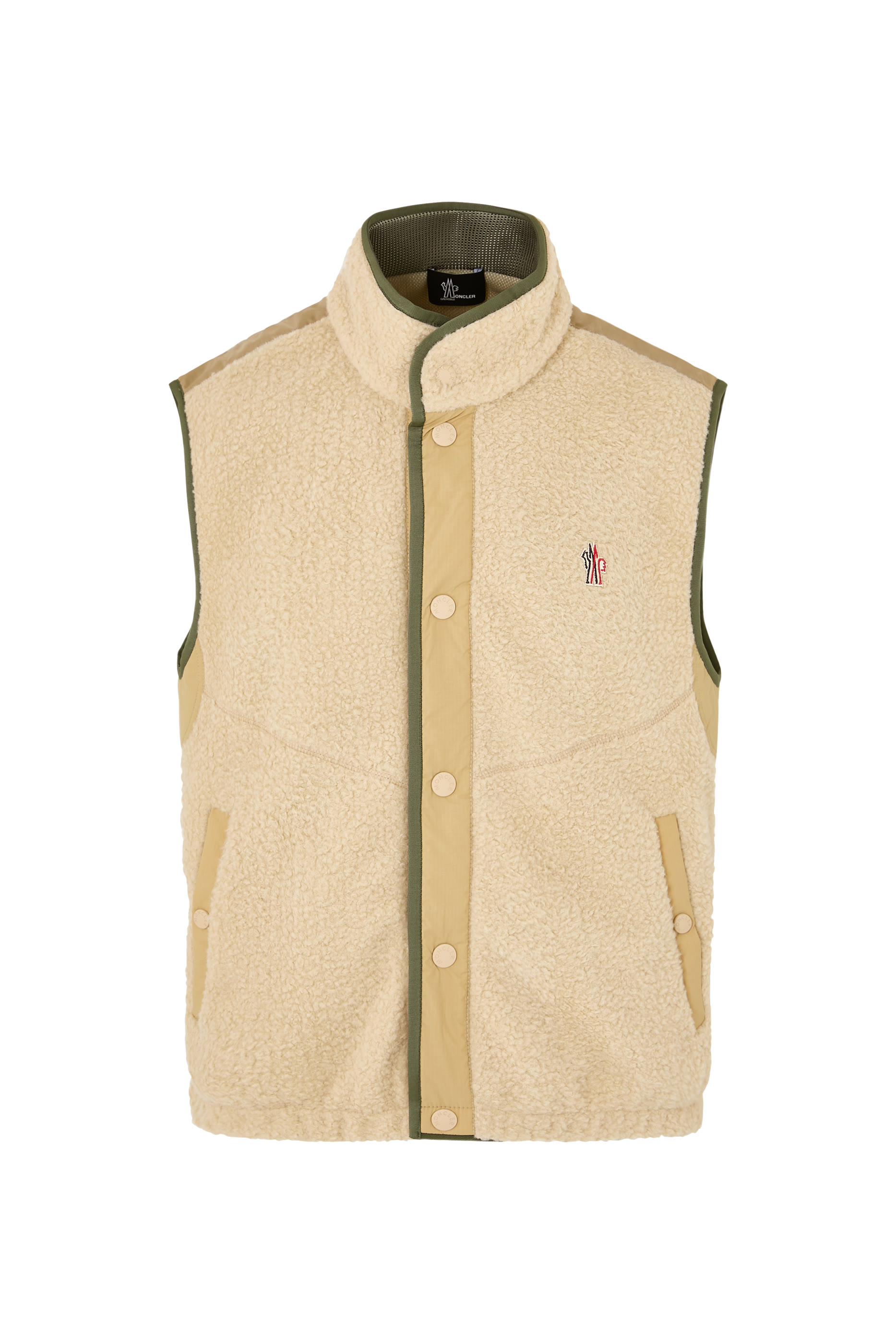 Logo Button-Up Vest