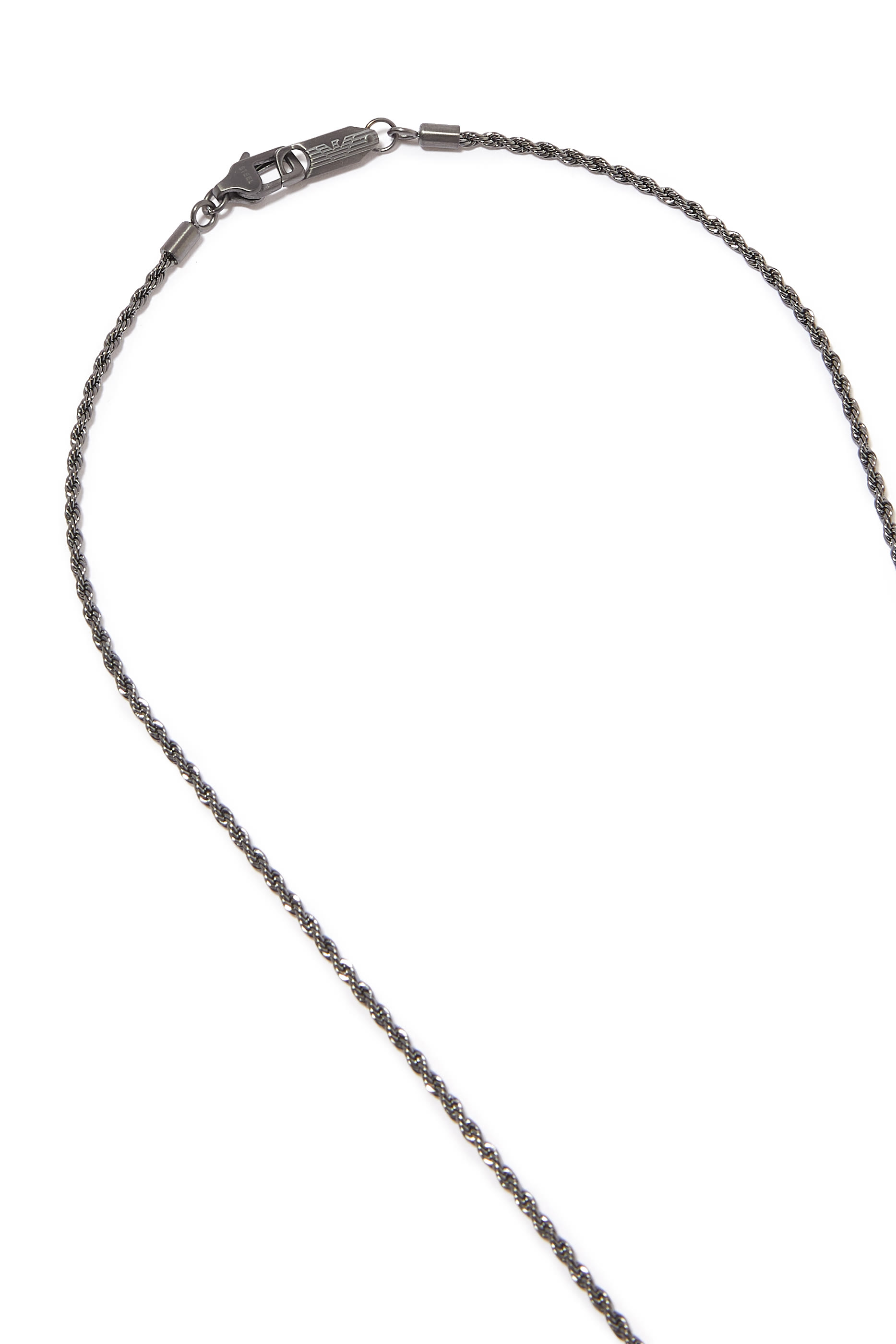 Iconic Trend Gunmetal Necklace