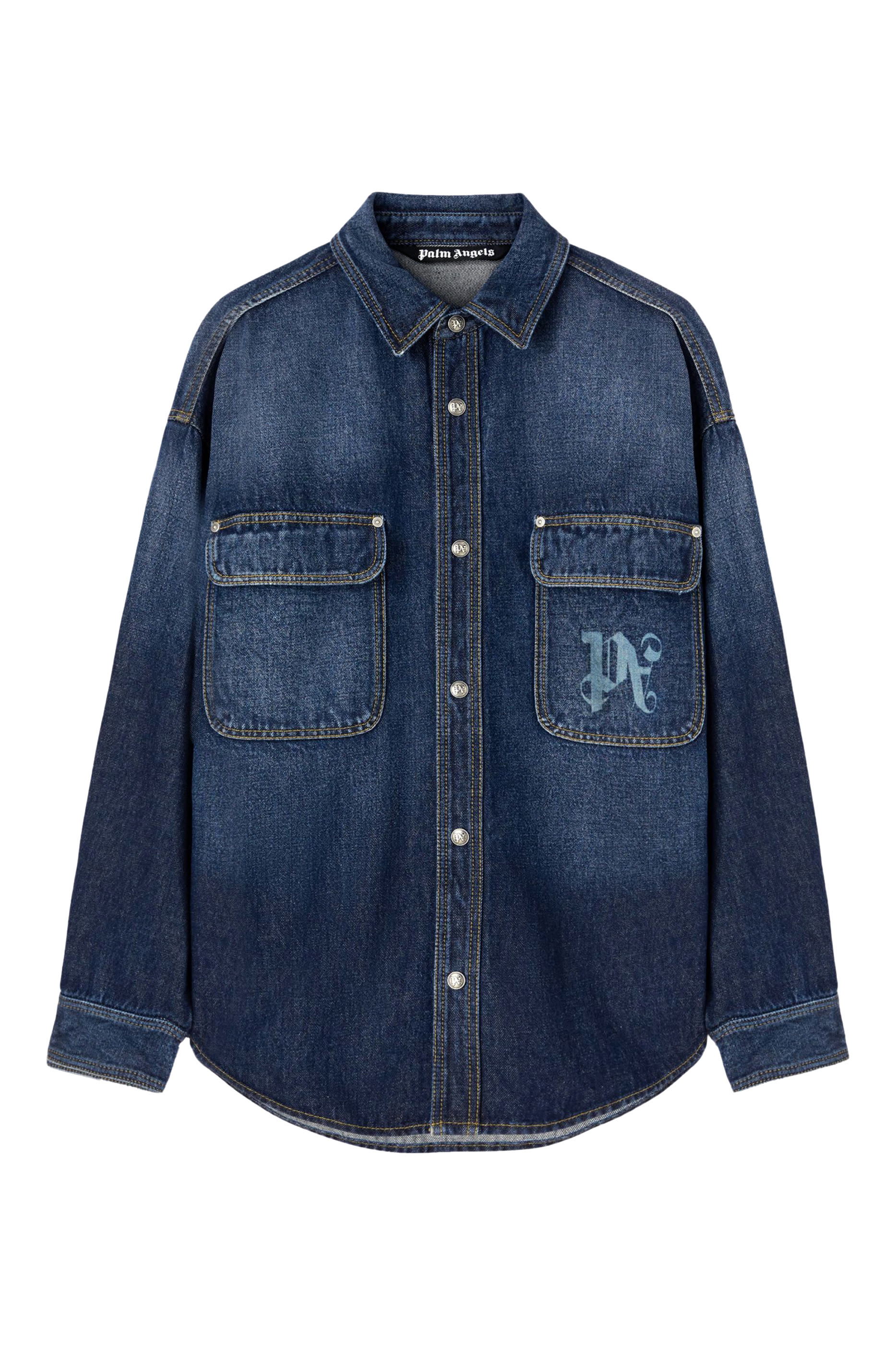  Midnight Monogram Denim Shirt