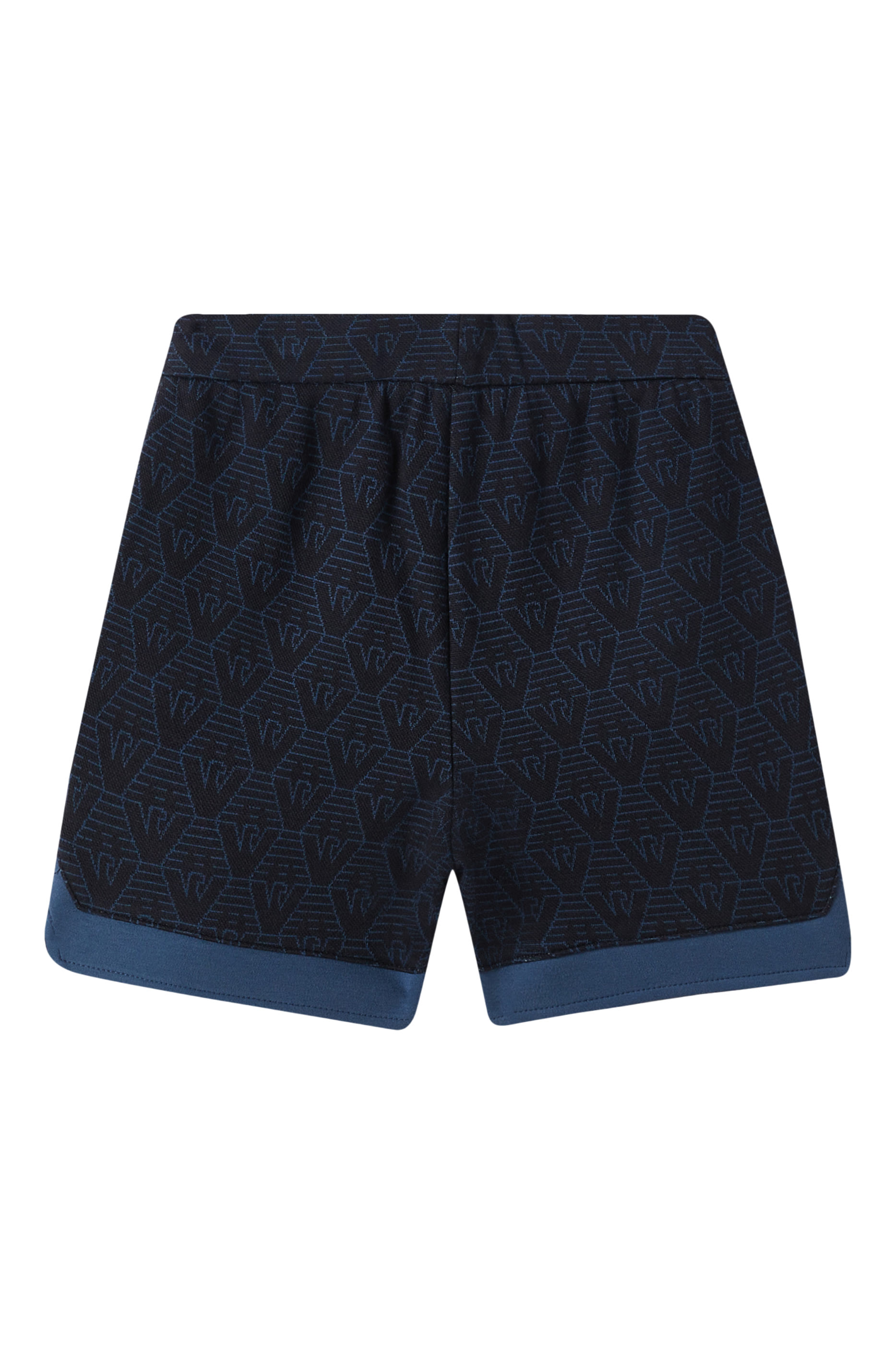 Kids Cotton Eagle Logo Shorts