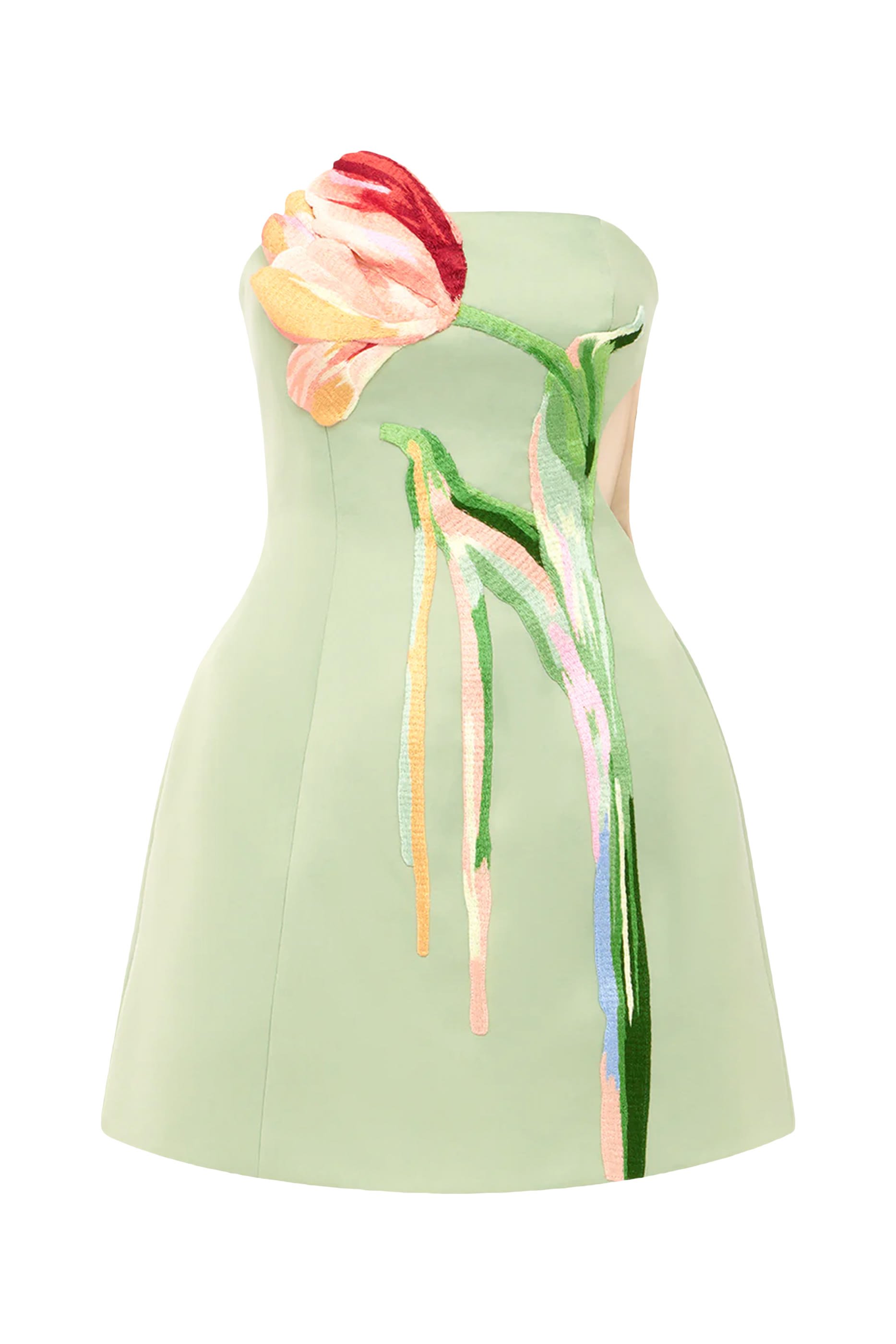 Roselle Cutout Bustier Mini Dress