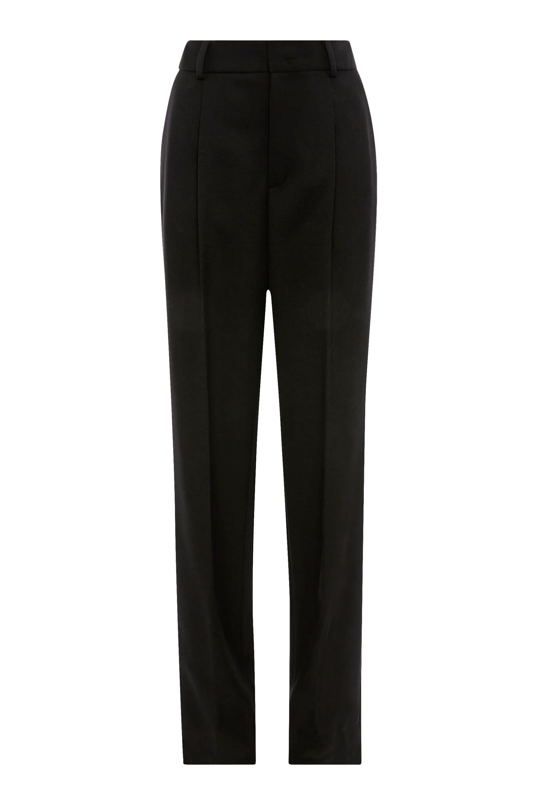 Straight-Leg Tailored Trousers