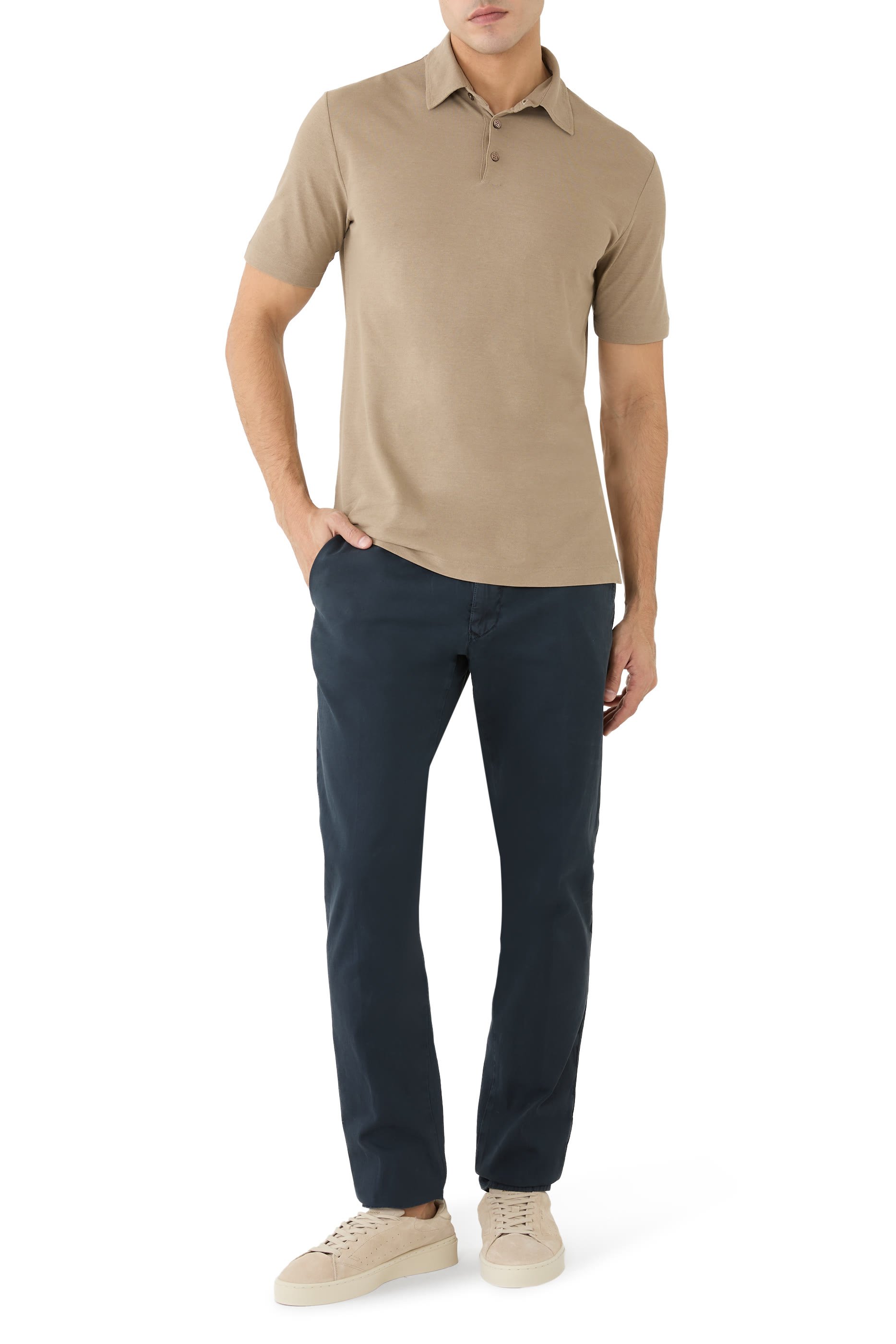 Zanone Slim-Fit Polo Shirt