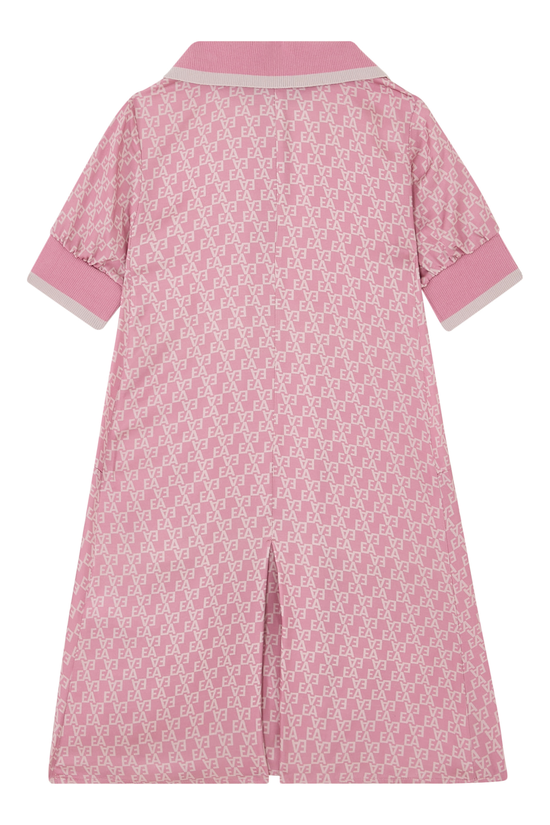 Kids Satin Polo Shirt Dress