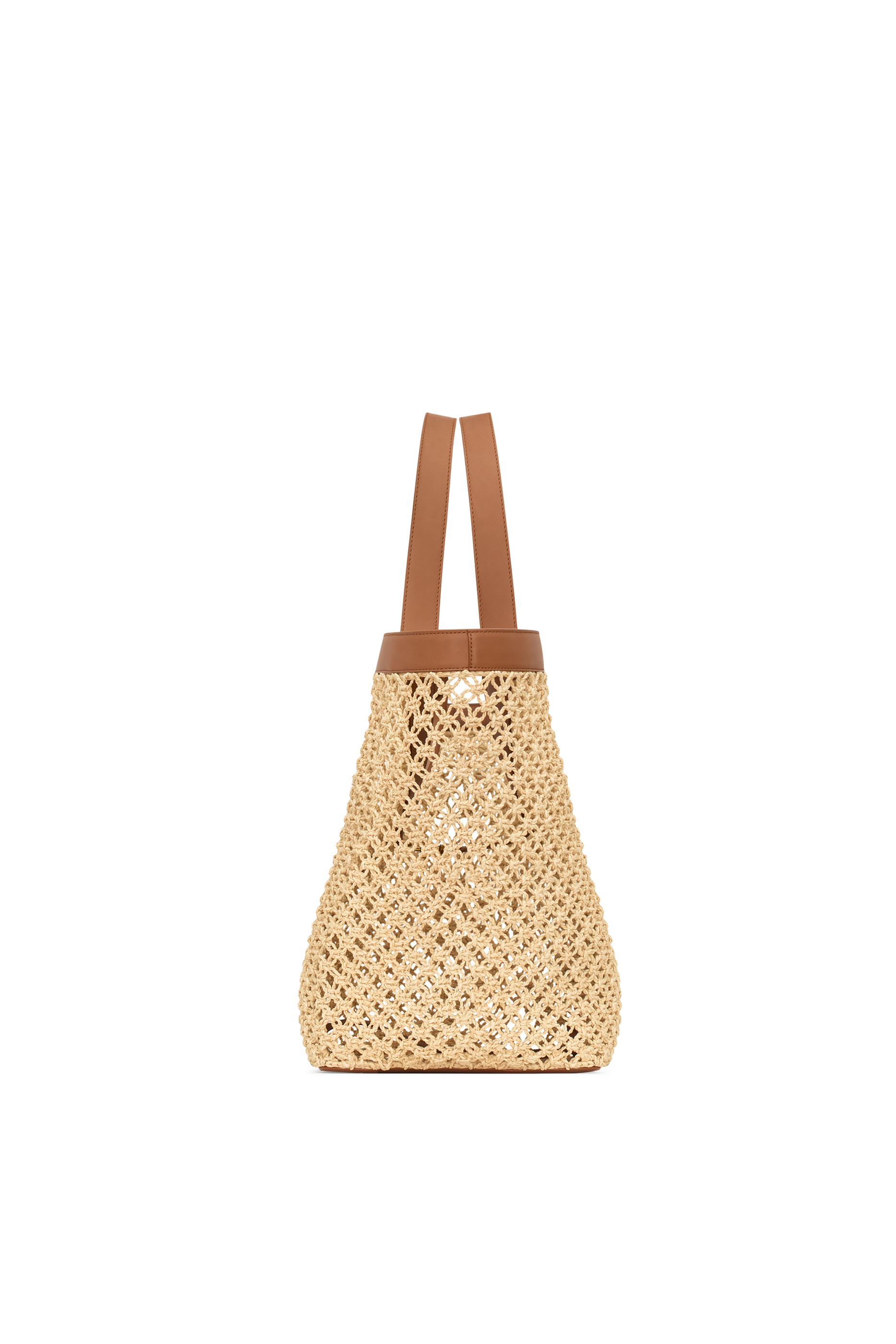  Y Tote in Raffia 