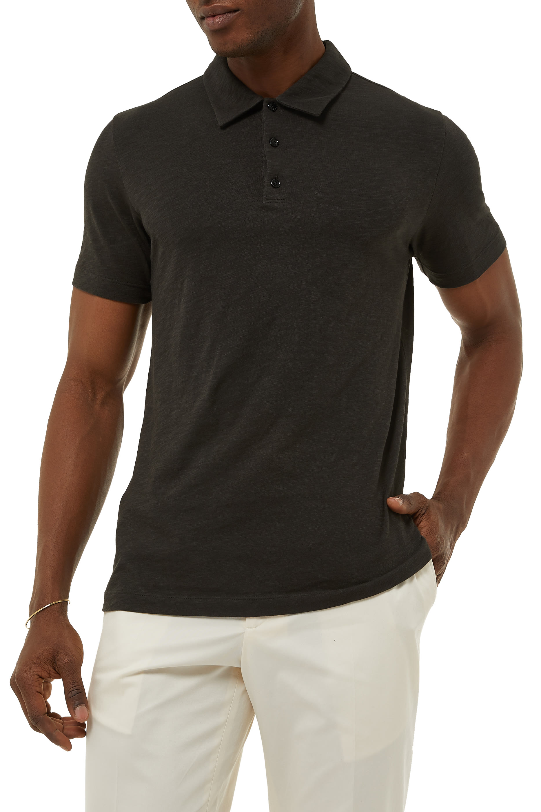 Cotton Jersey Polo Shirt