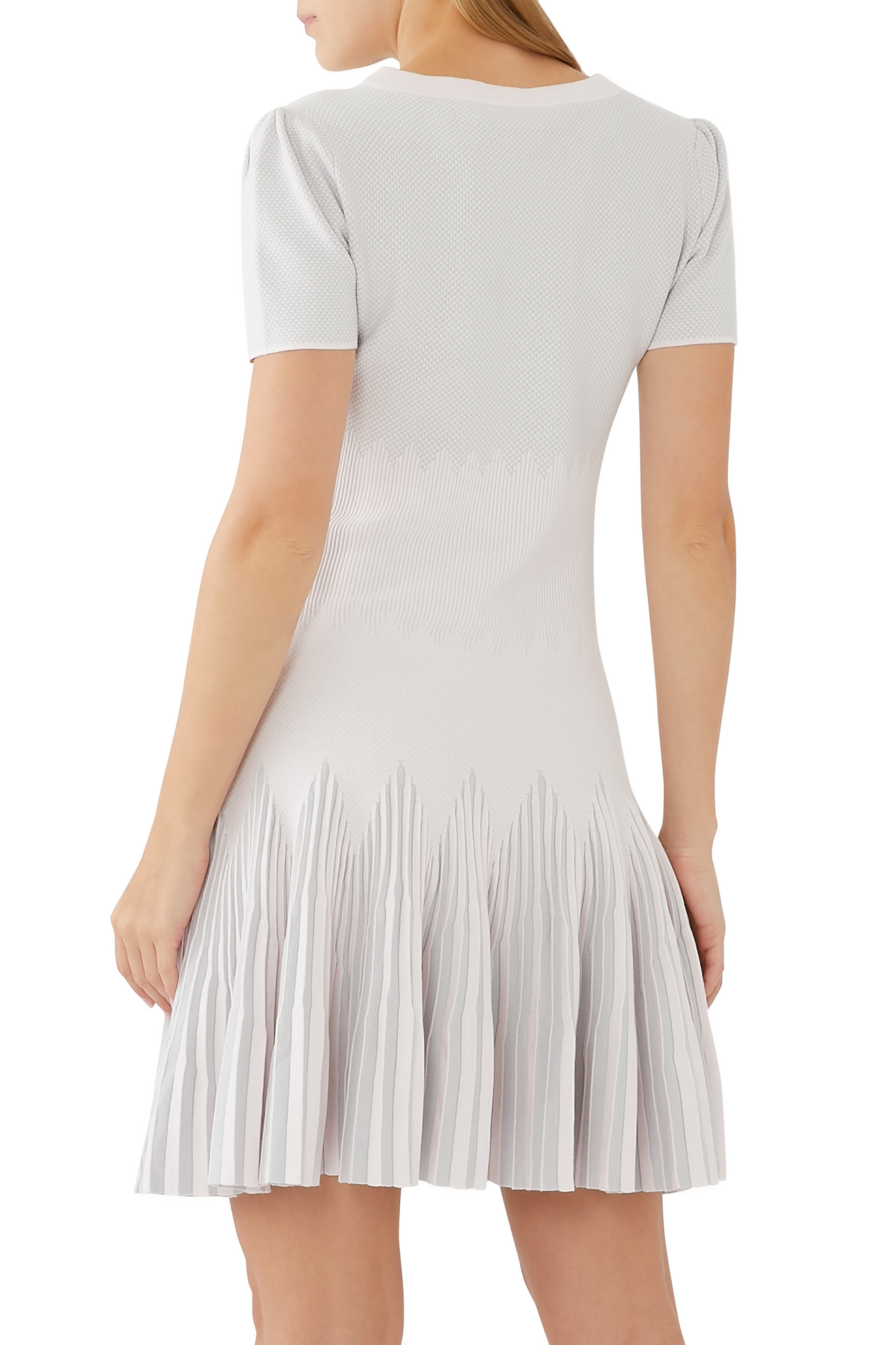 Checked Ottoman Dress