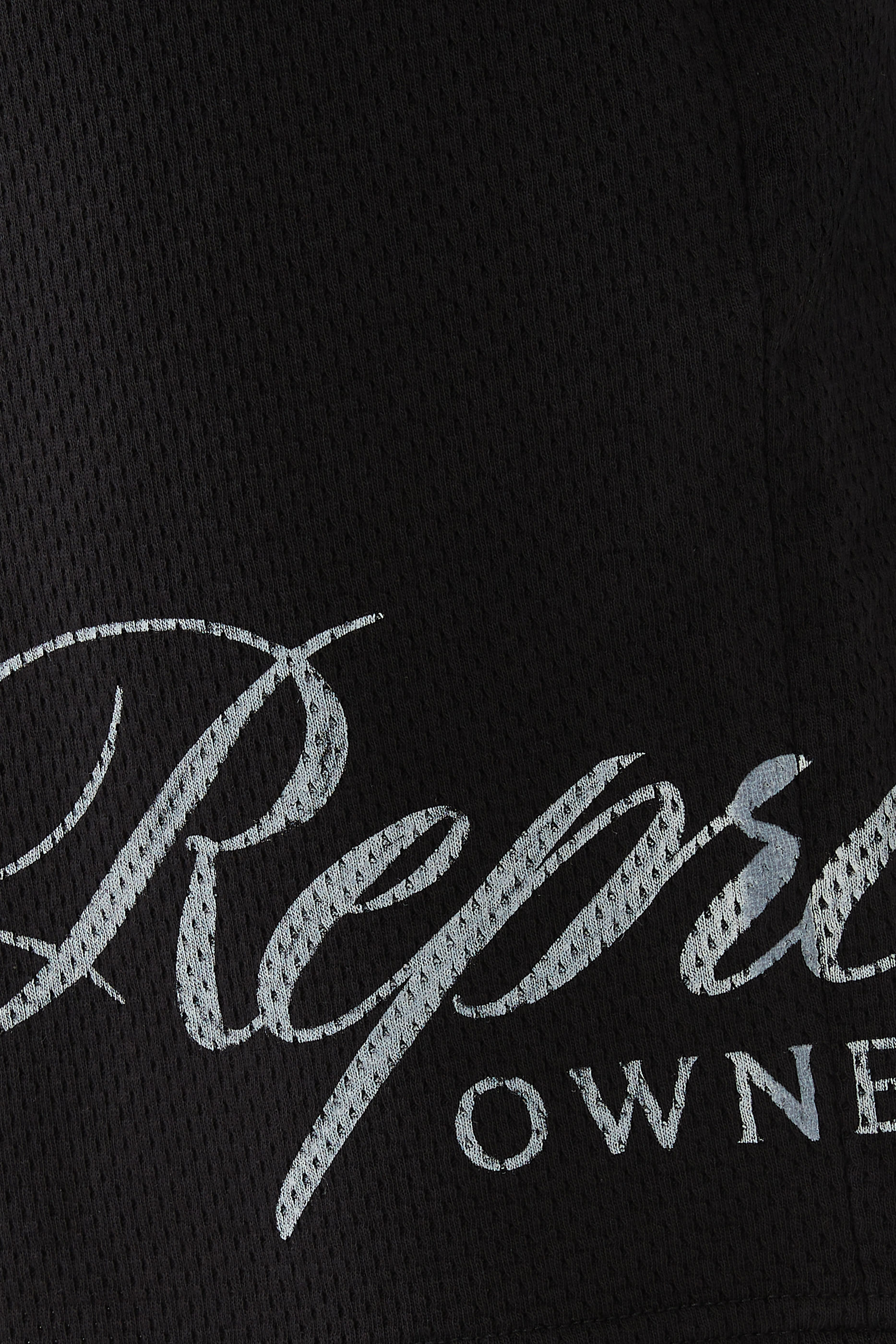 Owners Club Script Mesh Shorts