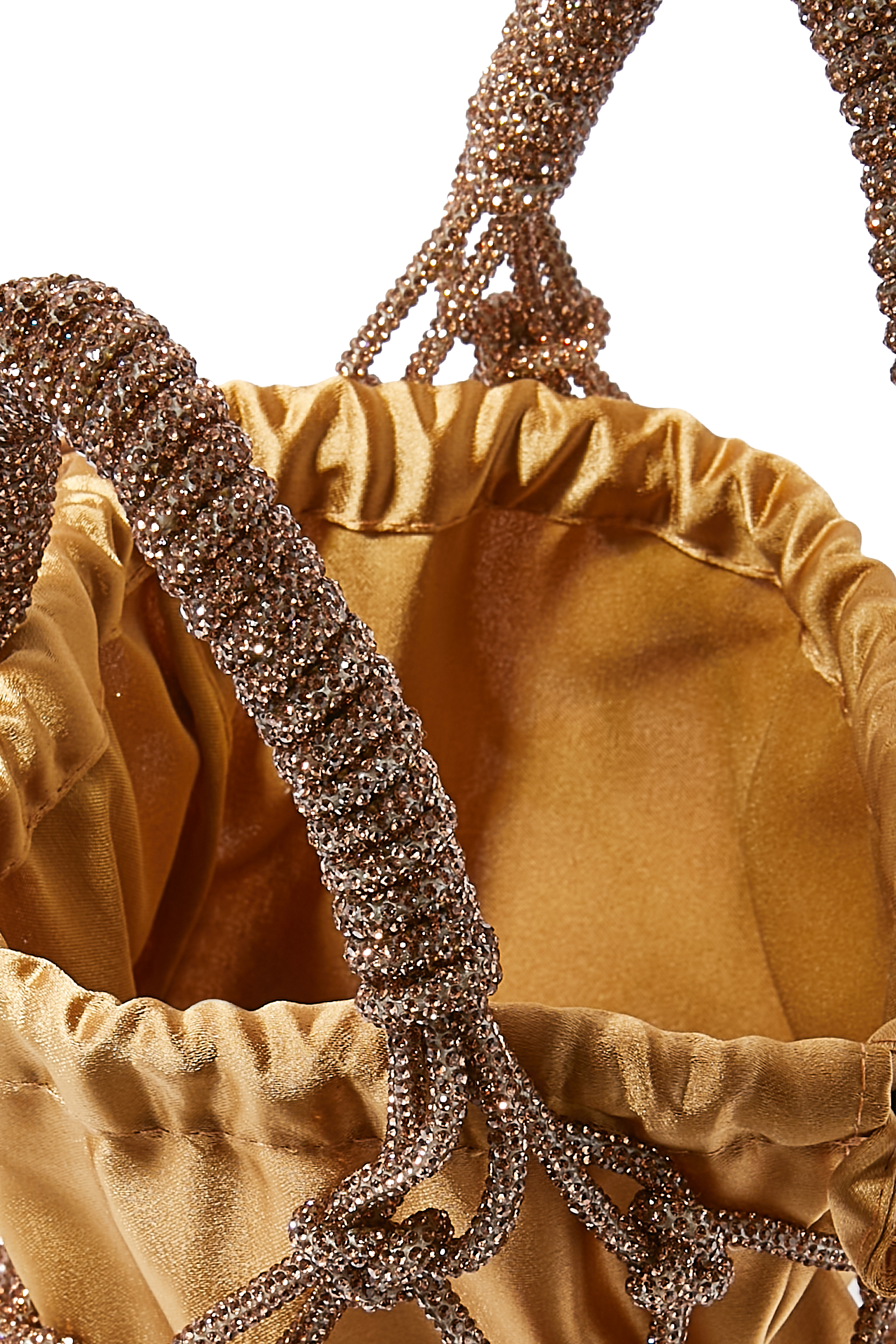 Small Crystal Macramé Bag