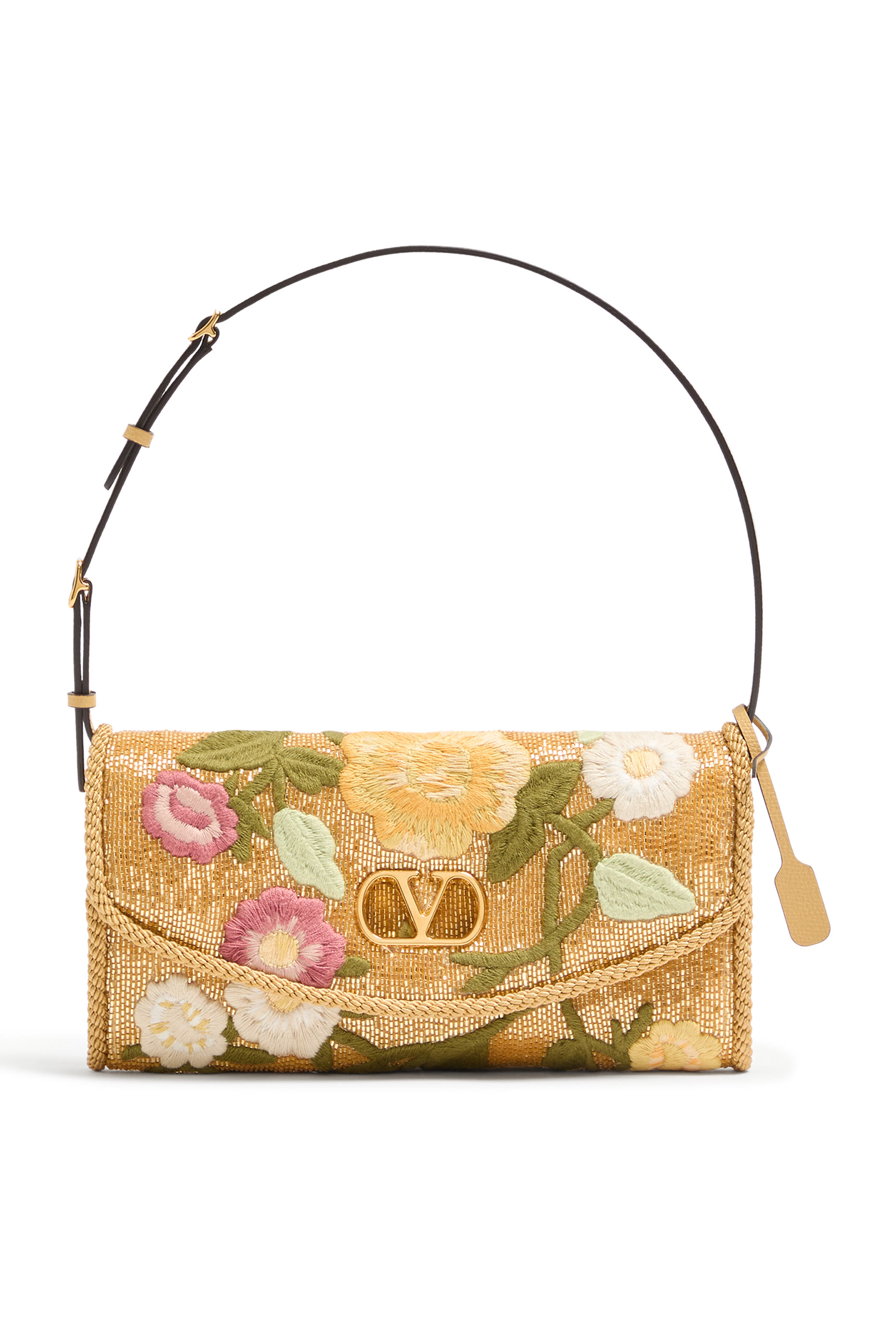 DeVain Small Embroidered Shoulder Bag