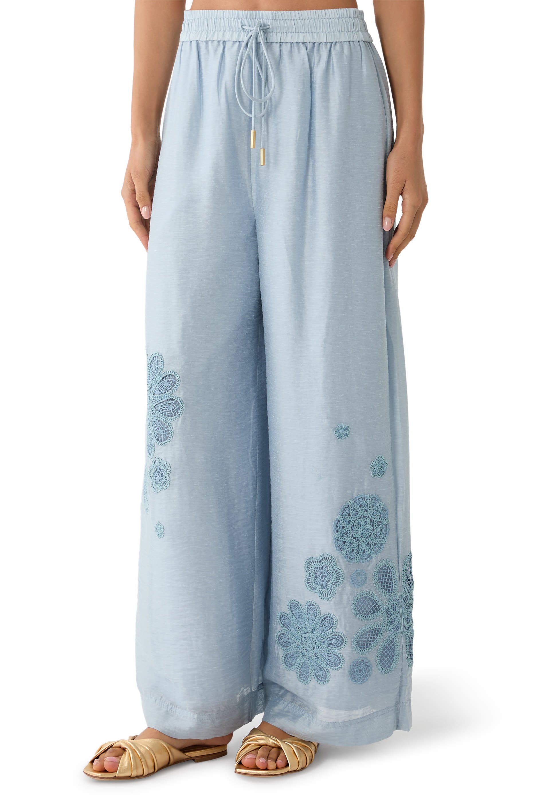 Gia Embroidered Pants