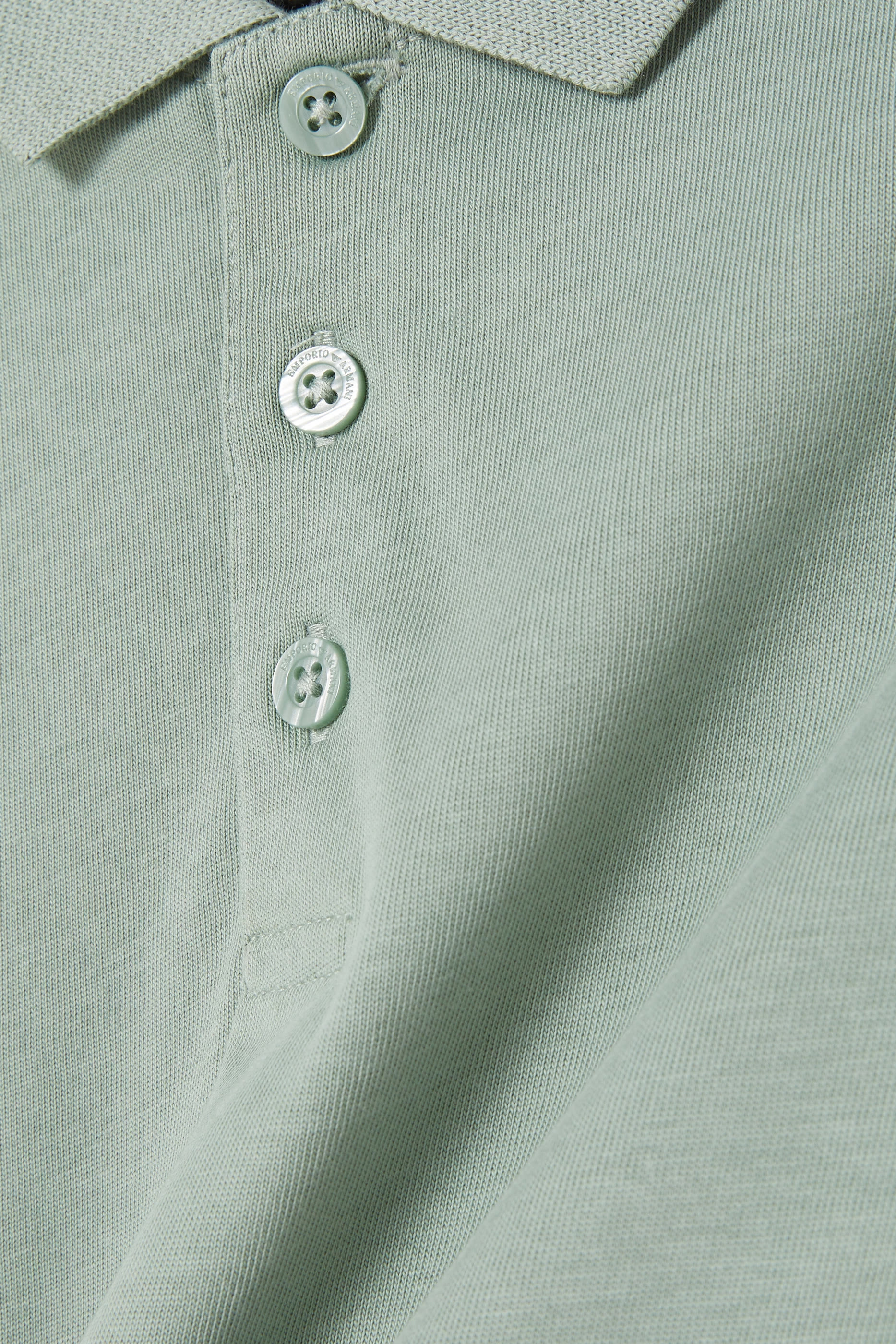Kids Text Logo Long-Sleeve Polo Shirt 