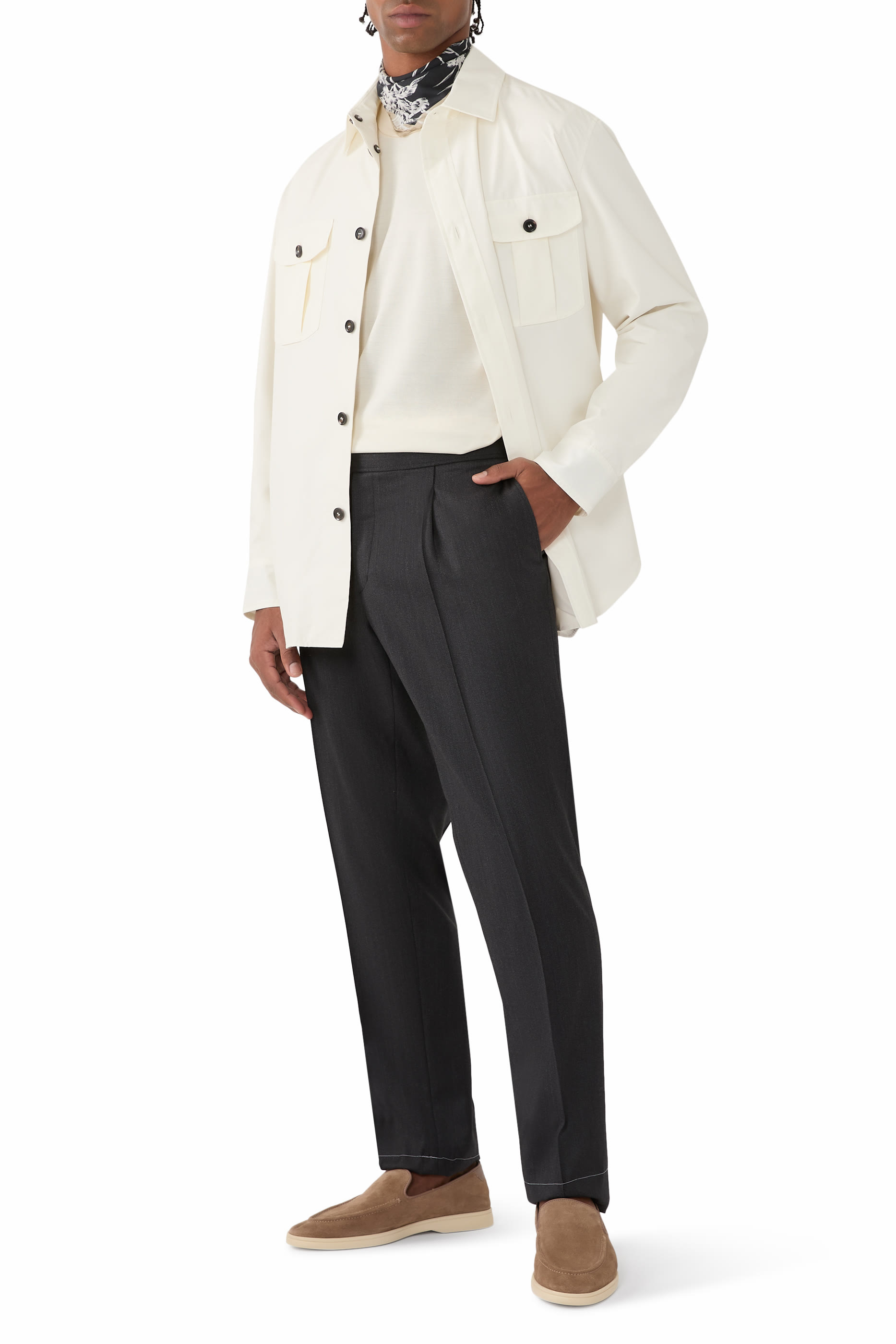 Wool Twill Melbourne Trousers