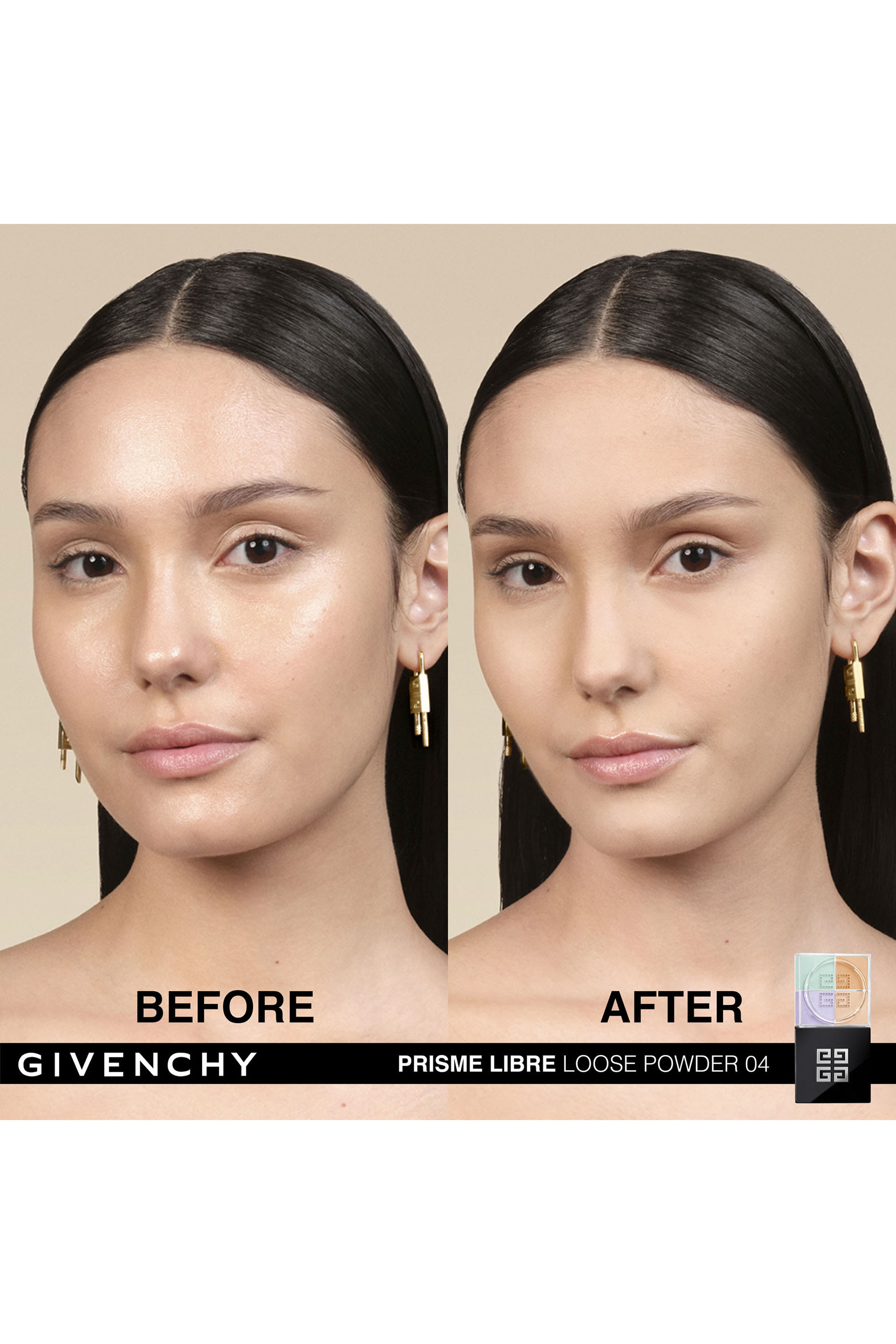 Prisme Libre Loose Powder, 4-color Loose Setting and Finishing Powder&nbsp;