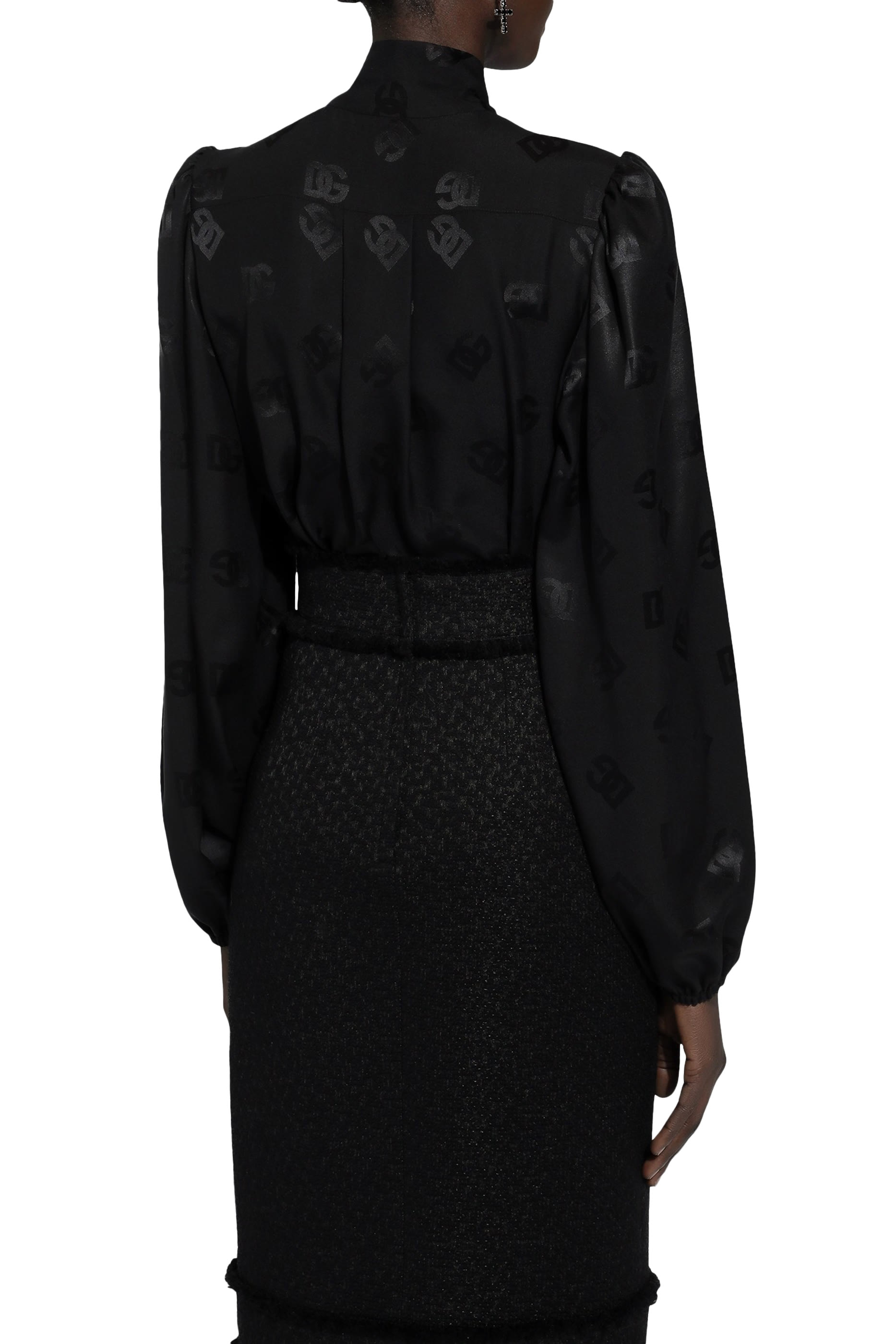 DG All-Over Logo Blouse