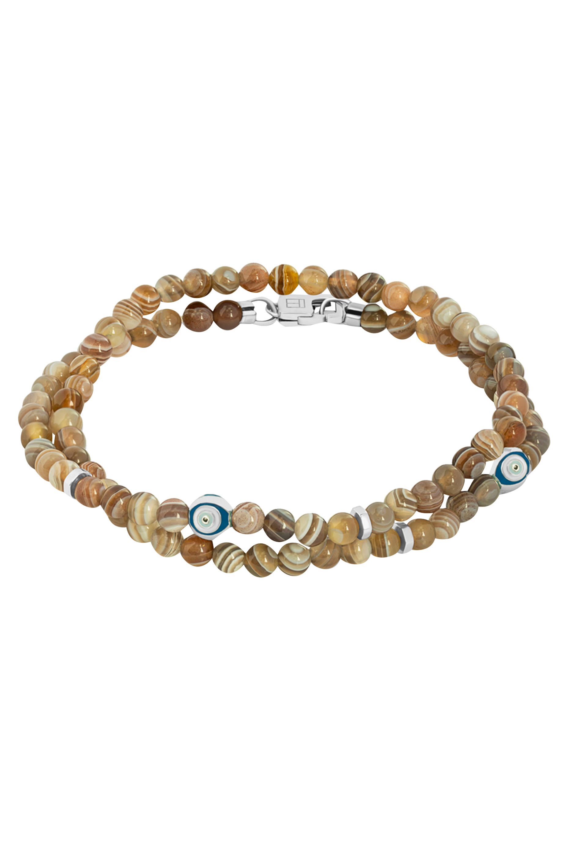 Evil Eye Double Wrap Bracelet