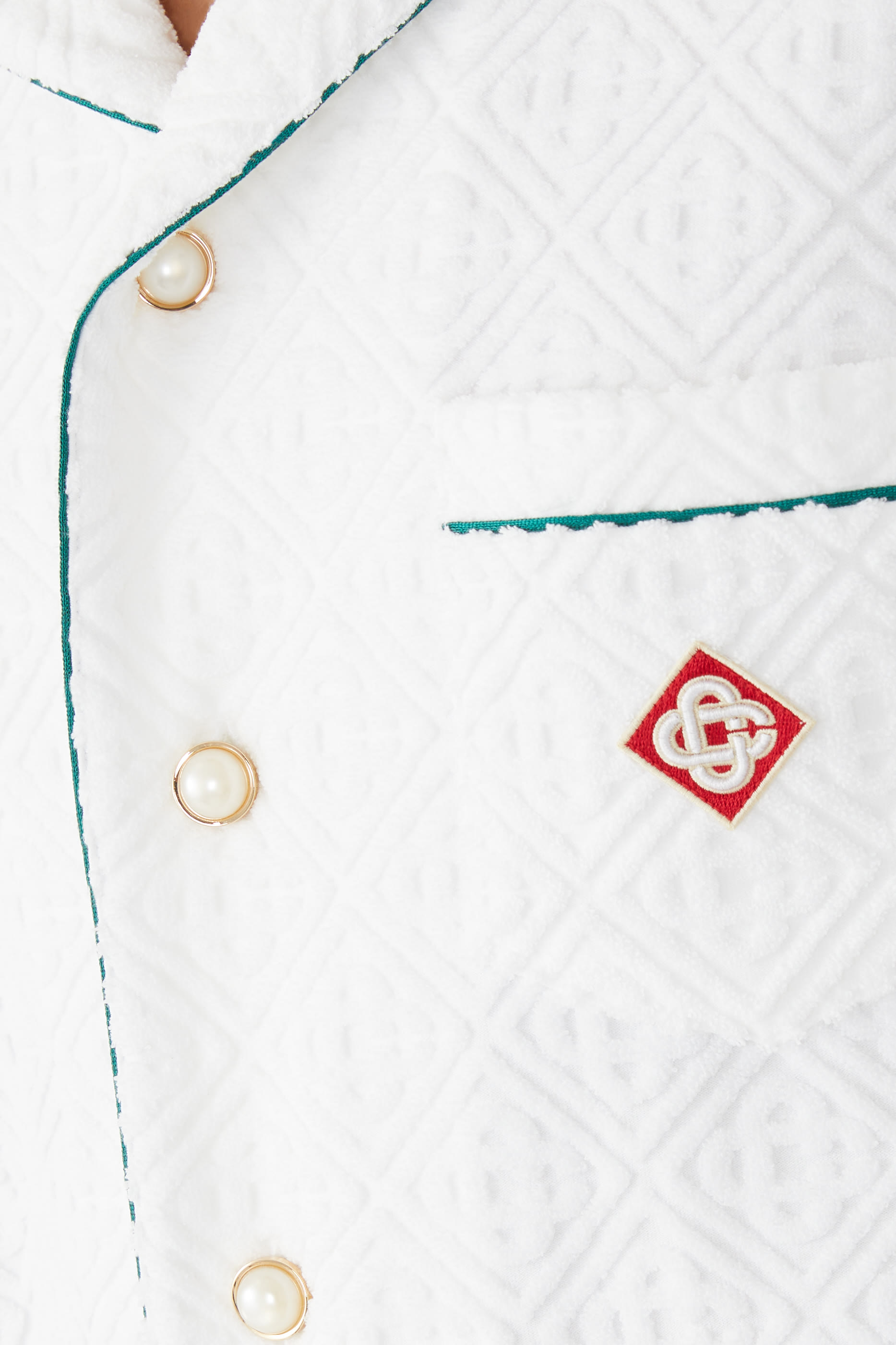 Monogram Towelling Shirt