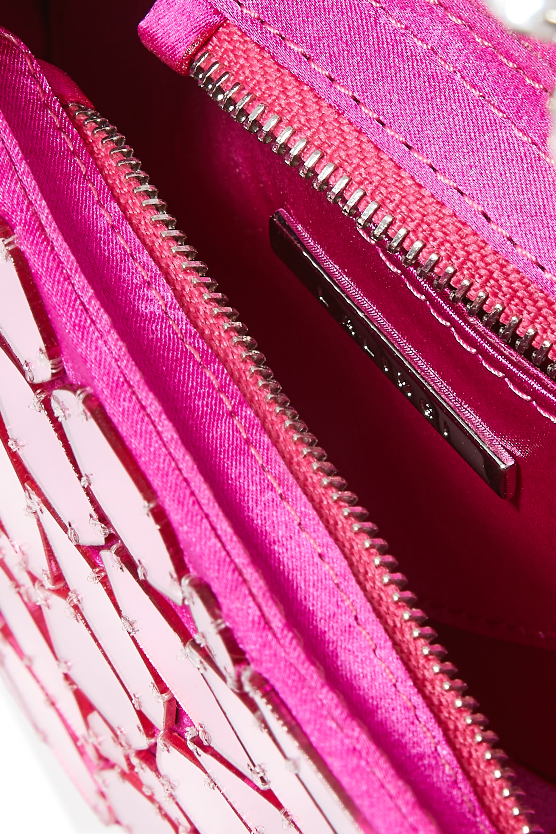 Love Heart Crystal Top-Handle Bag